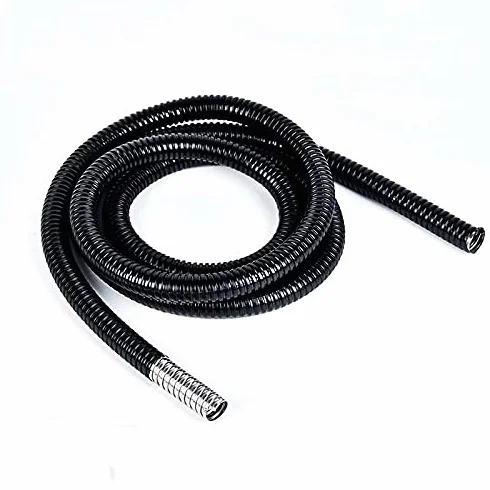 Spiralna osłona kabla, Osłona przewodu węża metalowego powlekanego plastikiem, 5 m, różne rozmiary(ID 51mm x 5M)