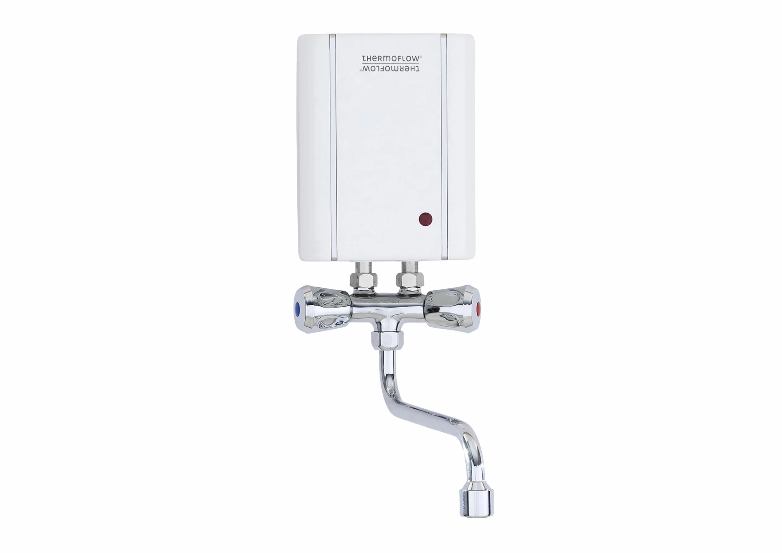 Thermoflow Mały przepływowy podgrzewacz wody 3,5 kW z armaturą Typ/model: ELEX35ARM