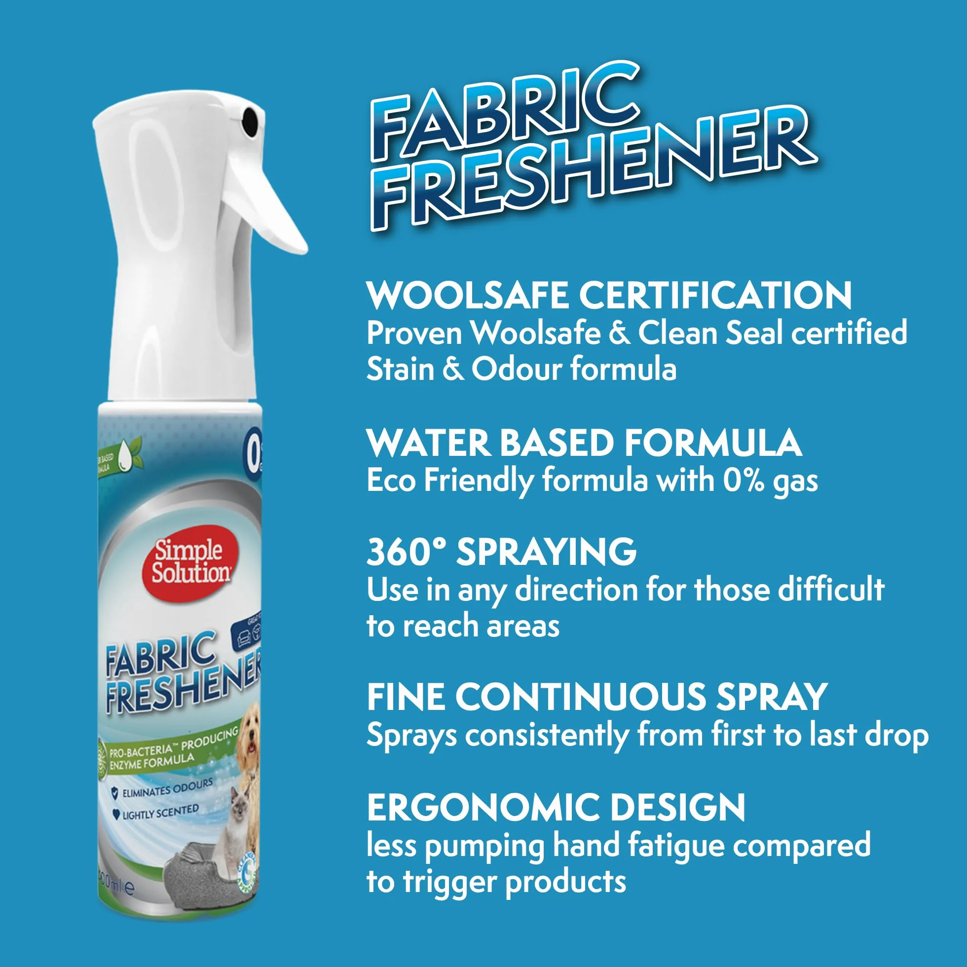 Simple Solution Odświeżacz do tkanin - 400ml