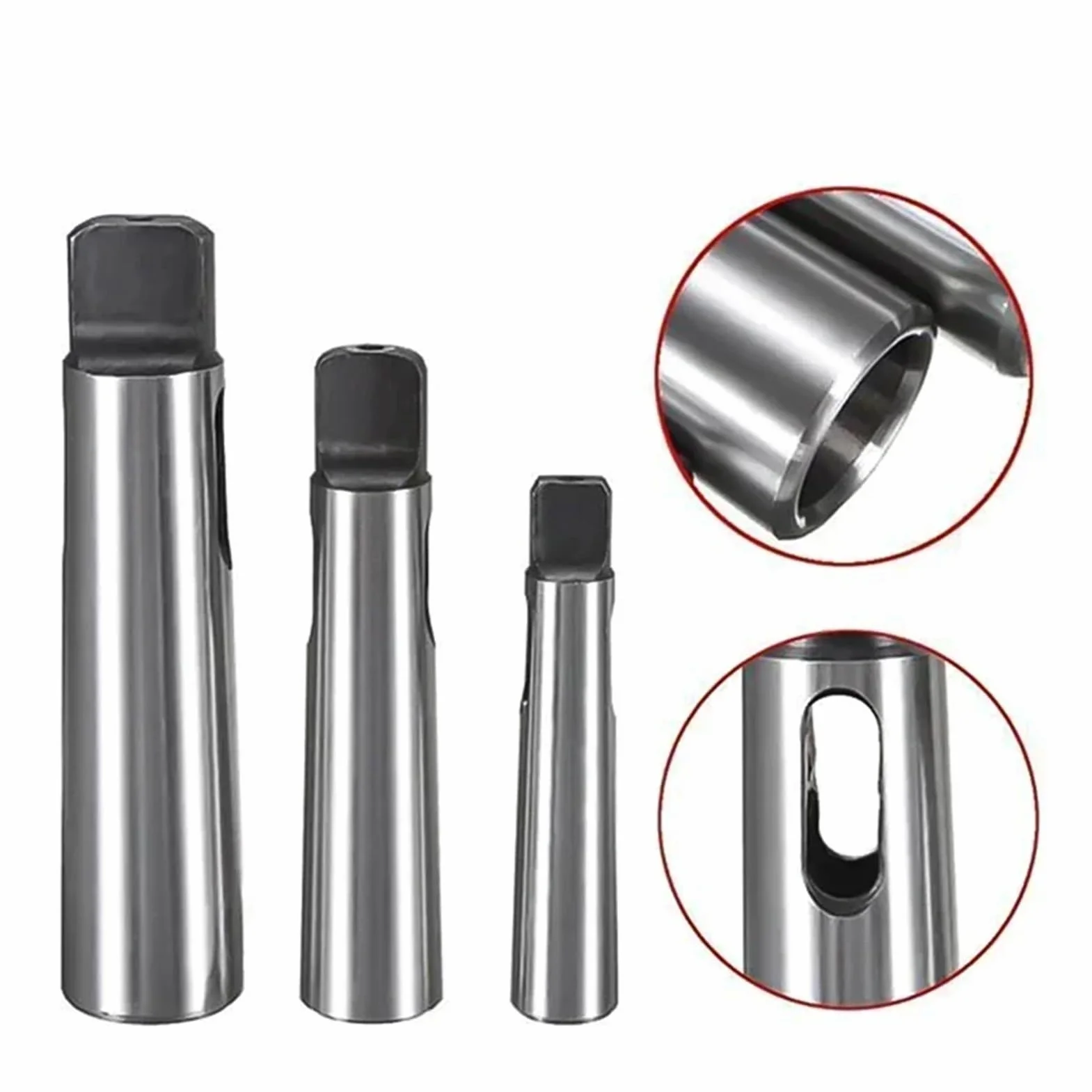 Morse'a tuleja redukcyjna 1 szt. tuleja wiertnicza MT1, MT2, MT3, MT4, MT5, Arbor Morse, adapter stożkowy, redukcja wiertła tulejka do tulejek stożkowych Morse (MT5-MT1)