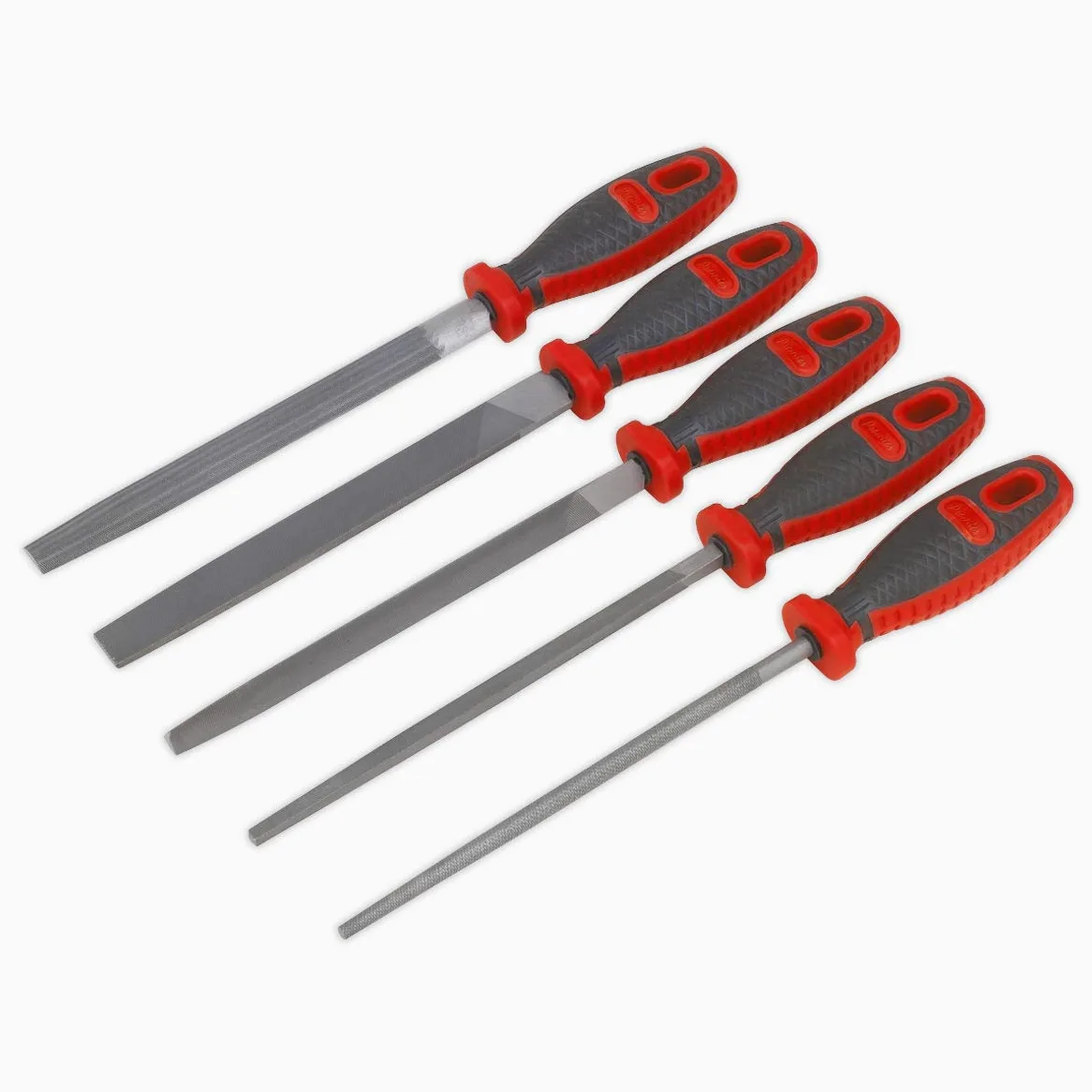 Sealey Ak573 Lot de limes de mécanicien 5pc 200 mm