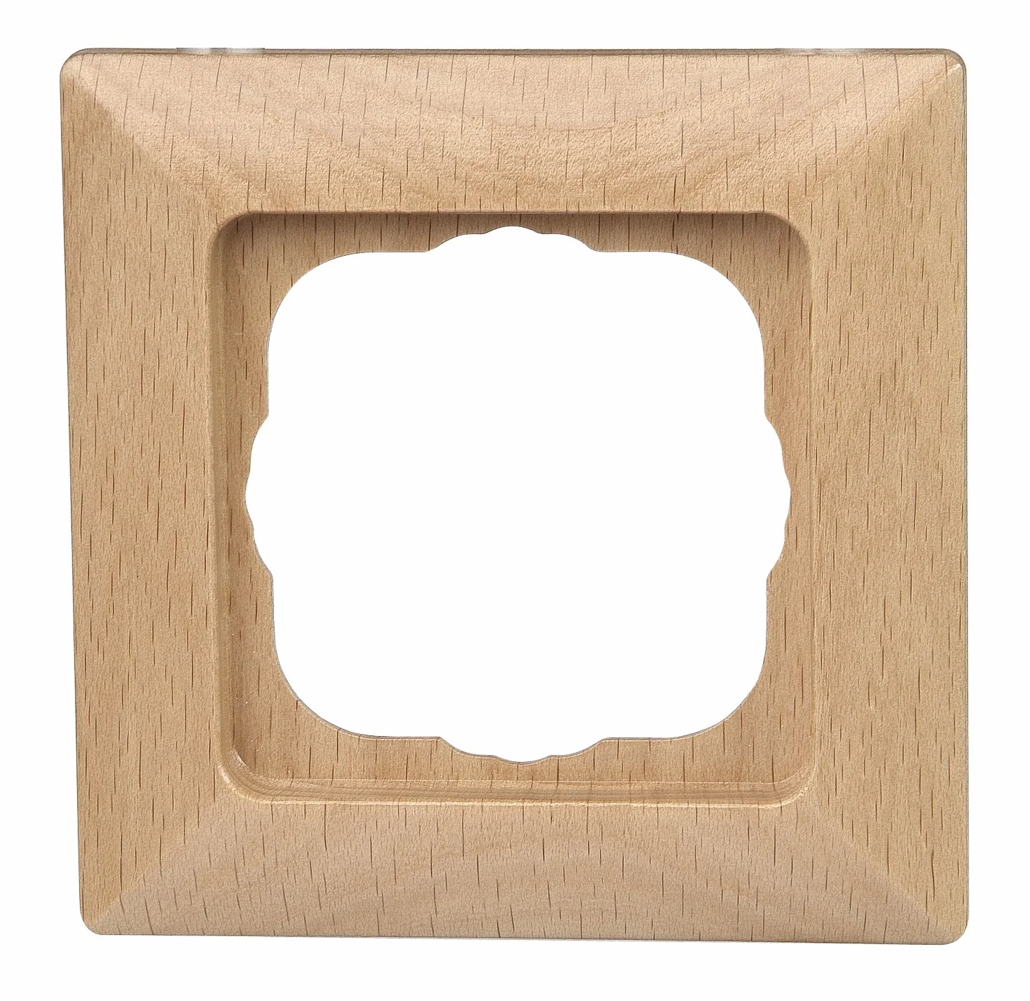 Kopp Milano Ramka do 1 wtyczki, color:Buk, 306515064