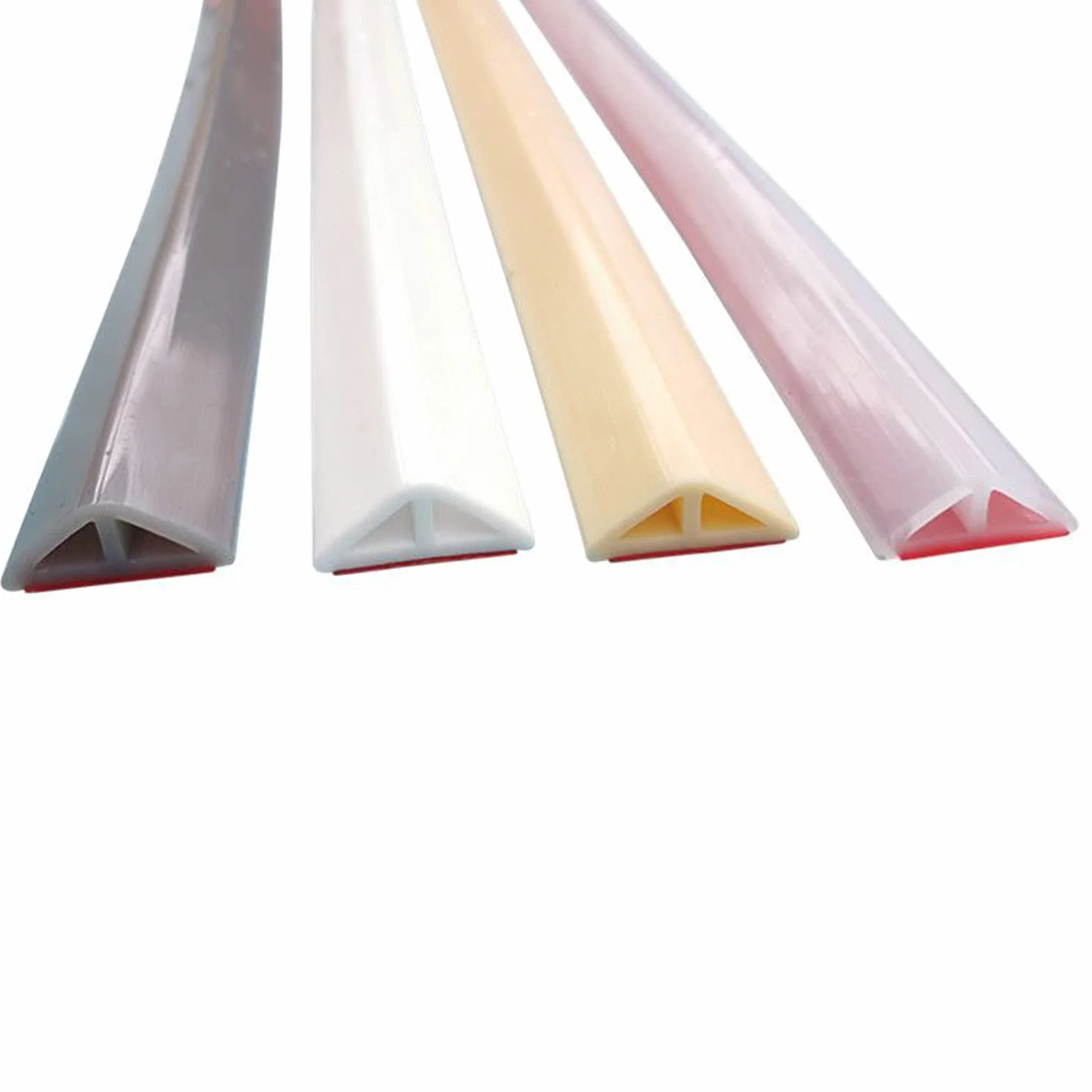 Silikonowy Składany Próg Prysznicowy Zapora Wodna 1.6m Translucent