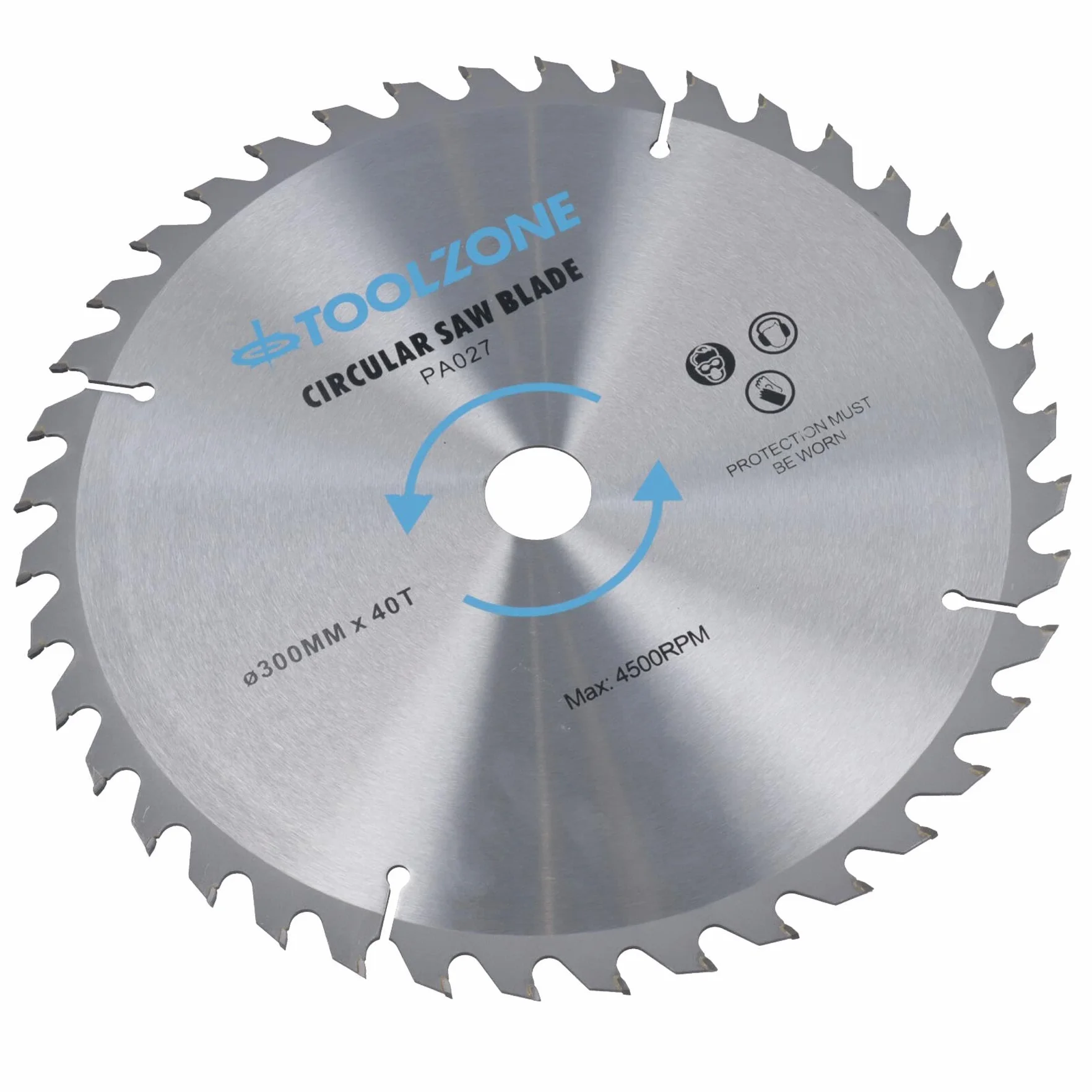 2 szt. 300 mm x 30 mm TCT brzeszczoty do piły tarczowej 40 i 60 zębów z pierścieniem adaptera TE517