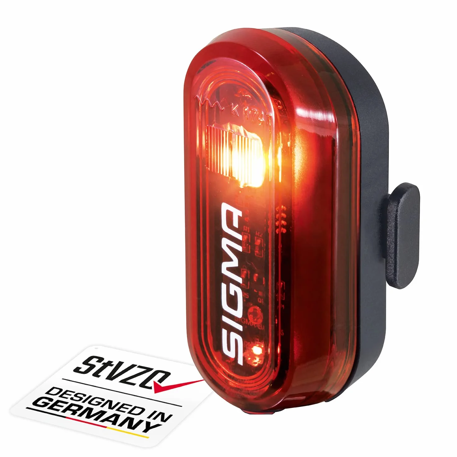 SIGMA SPORT – Curve | światło rowerowe LED | światło rowerowe | dopuszczone do ruchu drogowego (obowiązują przepisy lokalne)