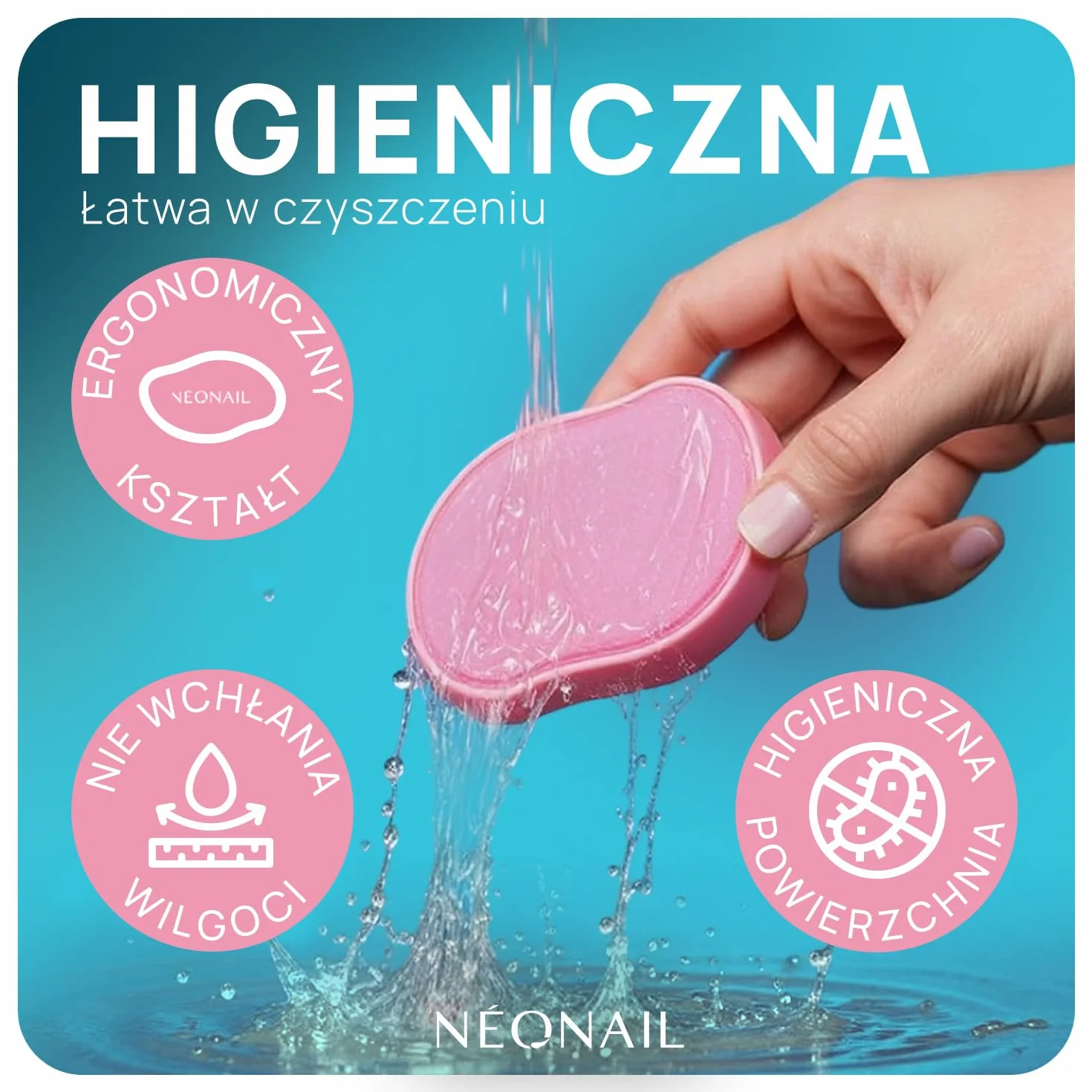 NEONAIL Nano Glass Foot File - Tarka do Stóp z Nano Szkła
