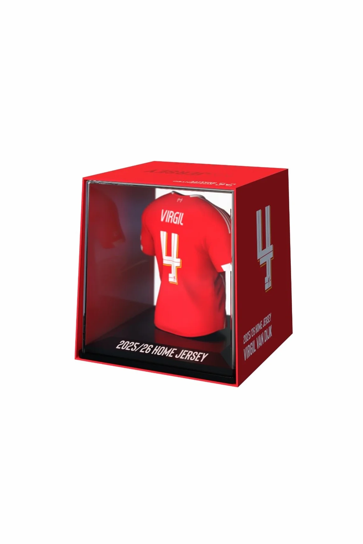 Splink Van Dijk (Liverpool) - gablota Home Jersey, oficjalna licencja kolekcjonerska