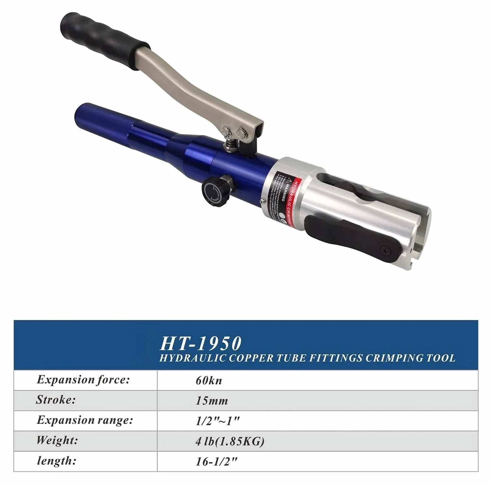 Hydrauliczna prasa do rur miedzianych Narzędzie do naprawy rur miedzianych Narzędzie do mocowania Pex z matrycami U, TH, M, V(U16.20.25.32)