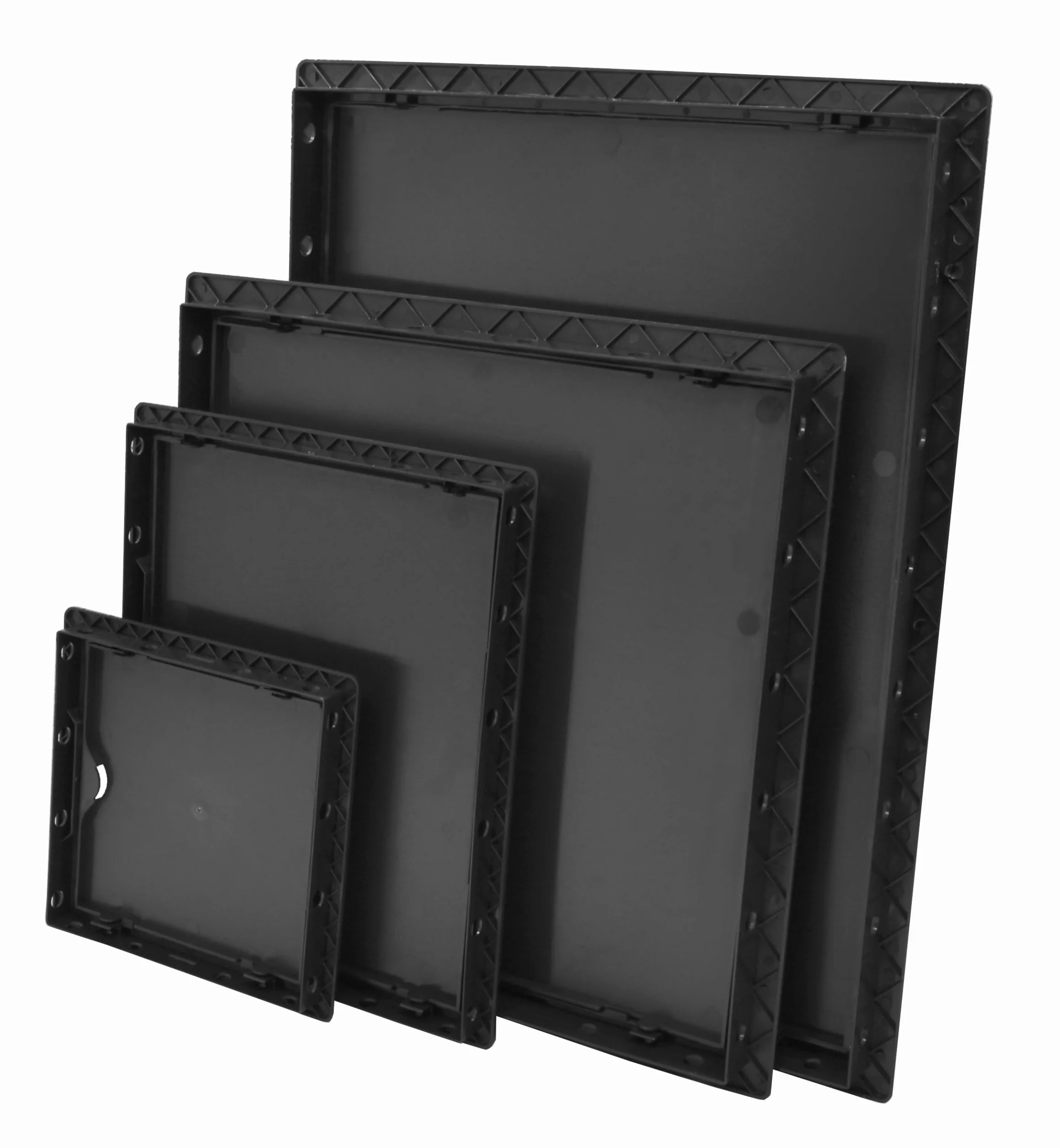 Drzwiczki Rewizyjne Kolor Czarny Materiał ABS (15 x 15 cm)