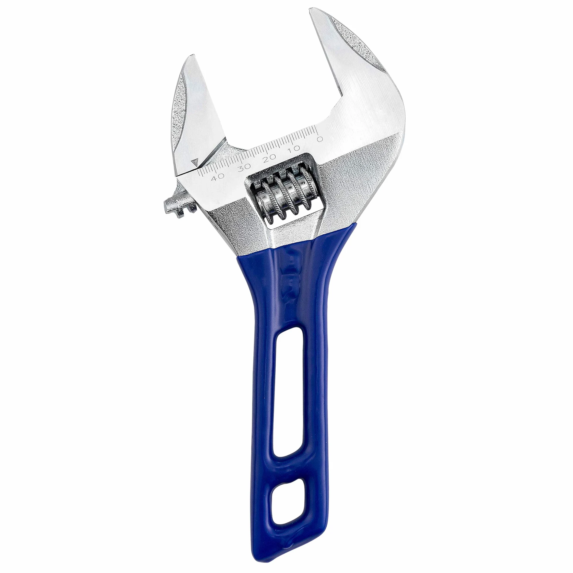Duży klucz nastawny z krótkim uchwytem 10 cm 15 cm 15 cm (20 cm), niebieski)