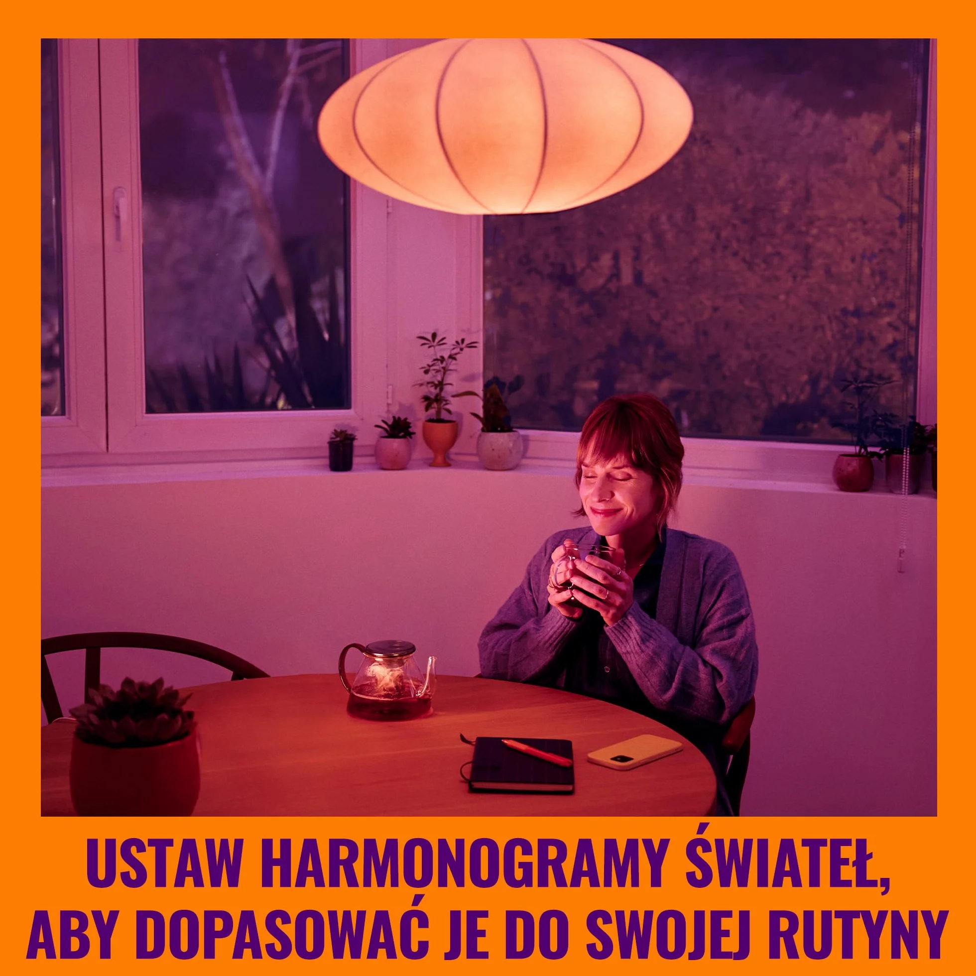 Żarówka WiZ Smart LED A60, kolor i regulowany odcień białego światła, trzonek E27, odpowiednik 60 W, 2200K–6500K, 806 lumenów, przyciemn, działa z Alexą, Google Assistant i Apple Home, op. 2 szt.