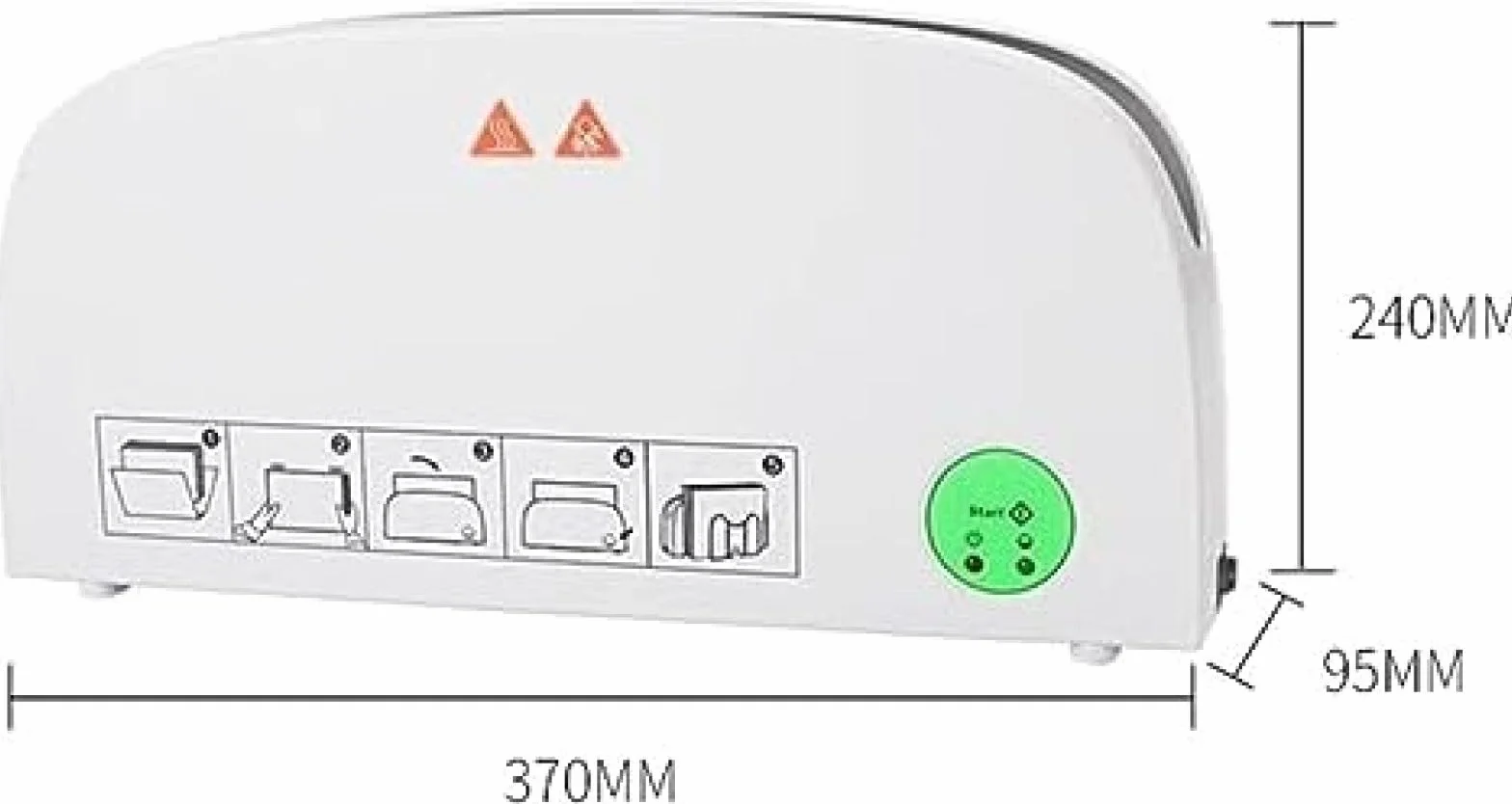 Elektryczna Maszyna Do Klejenia Na Gorąco, 33 Mm, Szybkie Nagrzewanie | Inteligentne Automatyczne Wiązanie, Technologia Stałej Temperatury Ptc, Stosowana W Raportach Kontraktowych