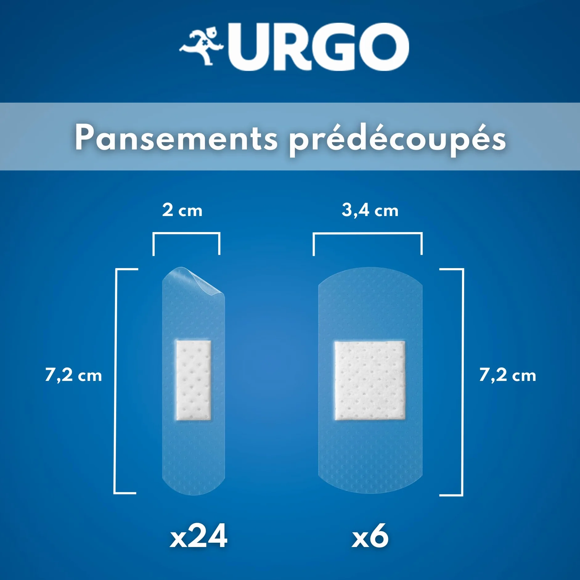 Urgo Dyskretne plastry przezroczyste ultracienkie 2 rozmiary 30 sztuk