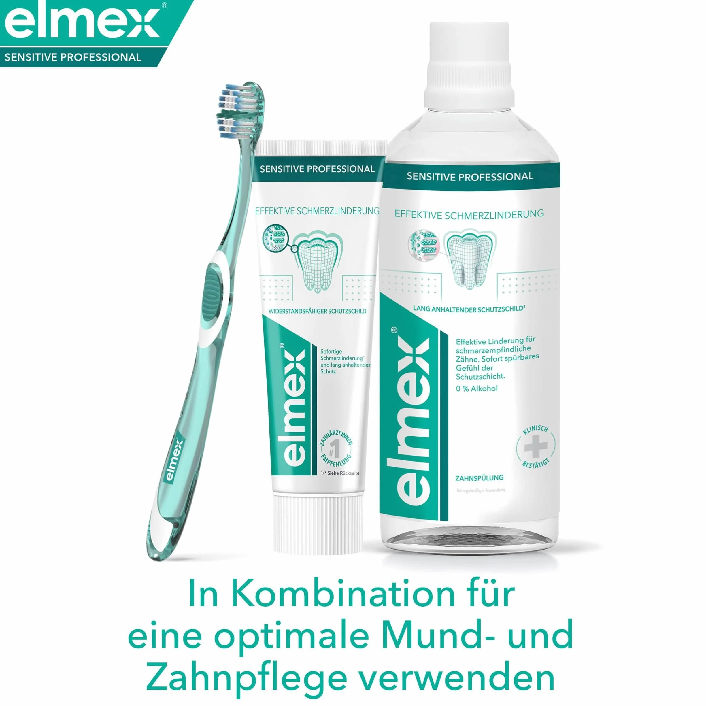Elmex Sensitive Professional Płyn do Płukania Zębów, 400 ml