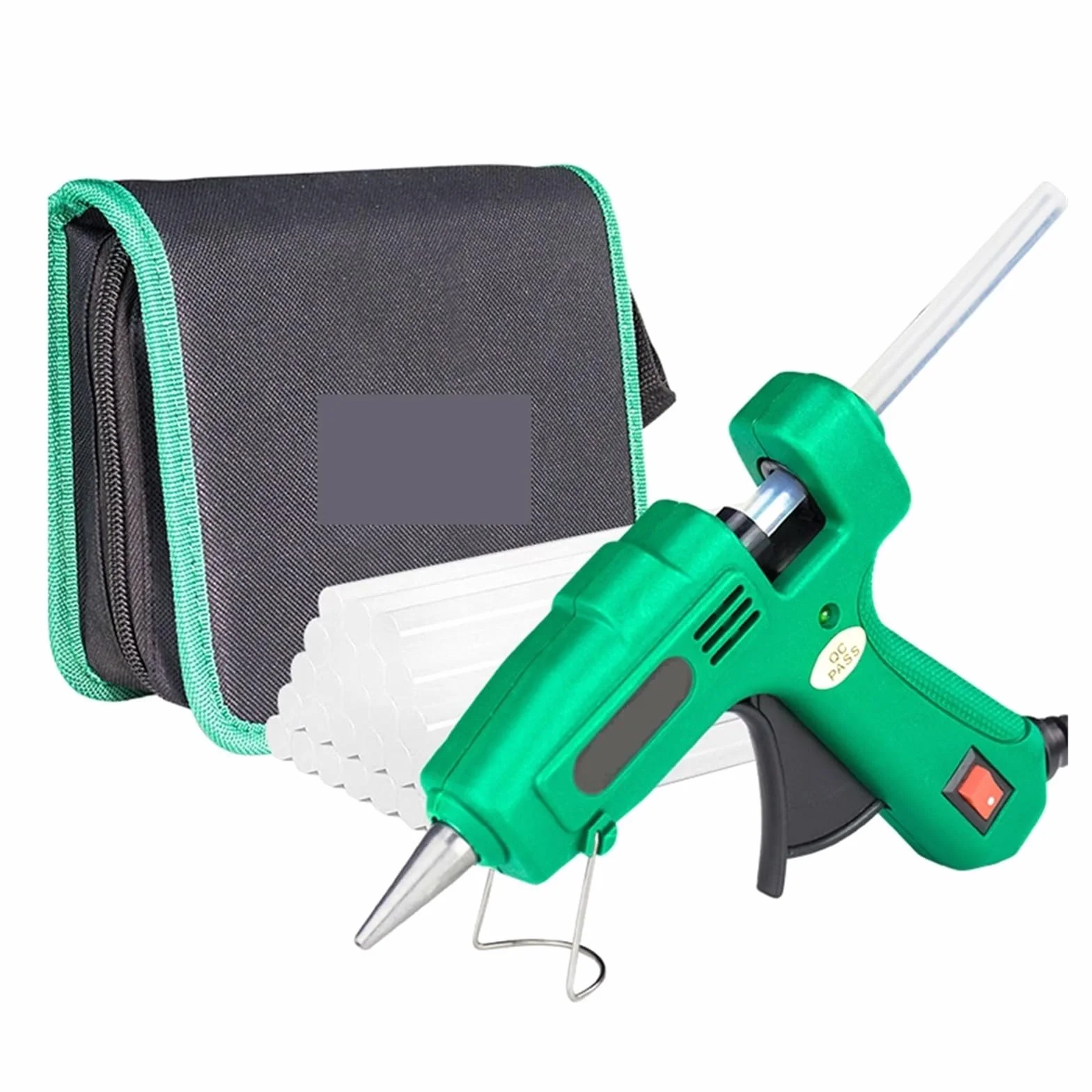 25W Pistolet Do Klejenia Na Gorąco Z 7MM Kleje W Sztyfcie Mini Przemysłowe Termo Elektryczne Opalarka Temperatura Rzemiosło Naprawa Narzędzie Do Majsterkowania Szybkie Nagrzewanie
