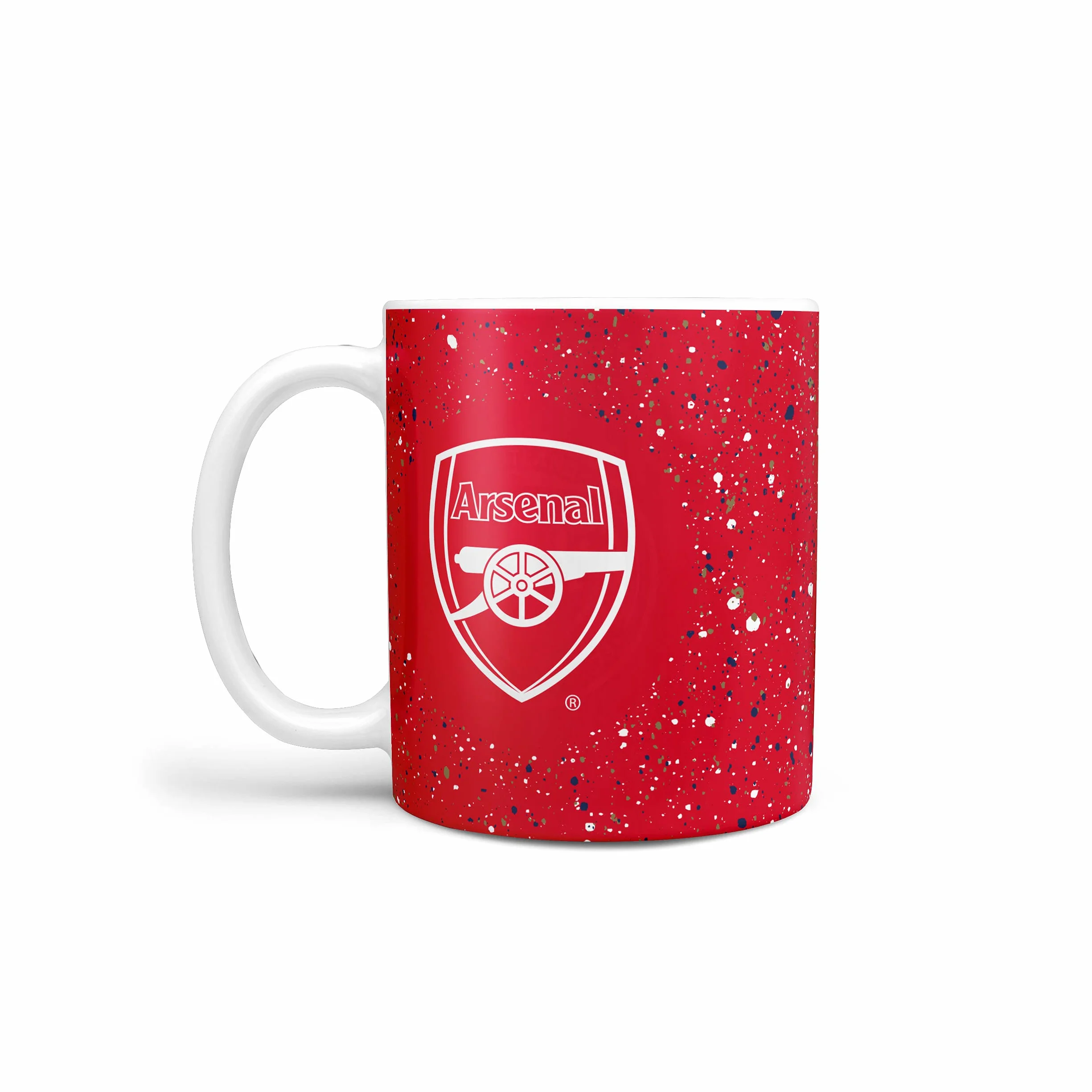 FOCO Oficjalny licencjonowany produkt Arsenal FC kubek z kolorowym wzorem