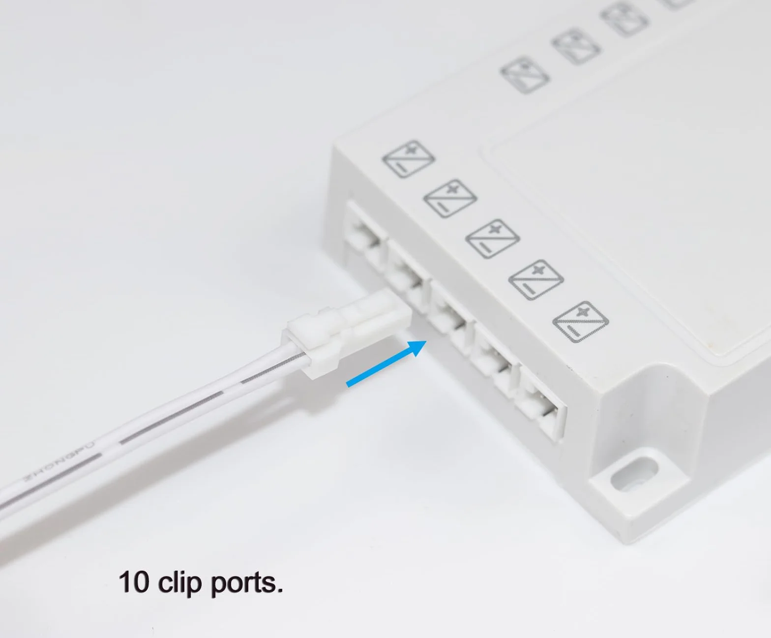 10 pasków LED COB - Błyszcząca obudowa pod światło szafki, czujnik dotykowy, półka do sypialni, szafa, szafa, wydajne oświetlenie (ciepła biel, 10 x 2 taśm LED