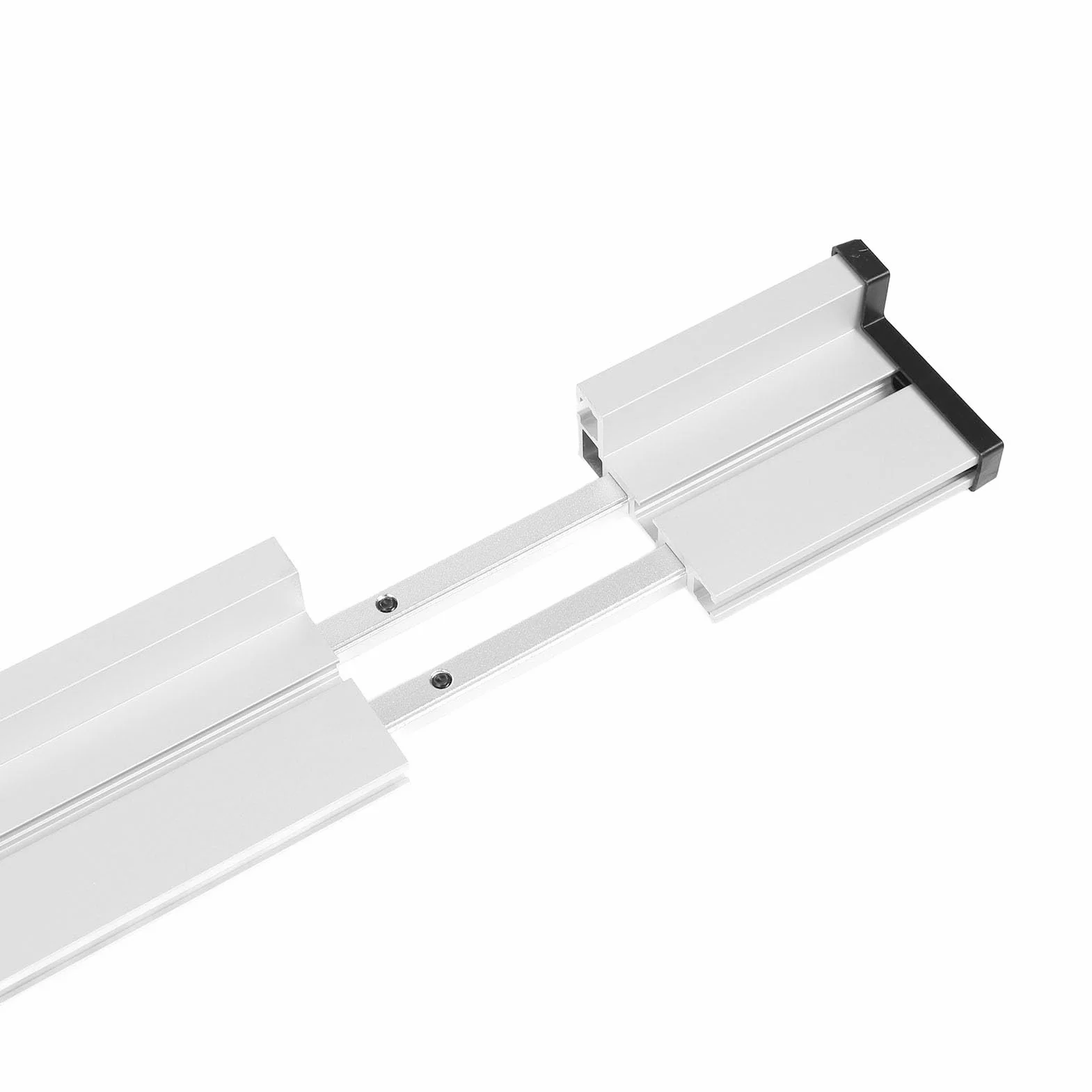 FTVOGUE Solidna Prowadnica Ukośna ze Stopu Aluminium, Regulowany System Prowadnic do Precyzyjnych cięć, Zakres Długości 1100–1460 Mm, Niezbędna Przy Projektach Związanych z piłą stołową i frezarką