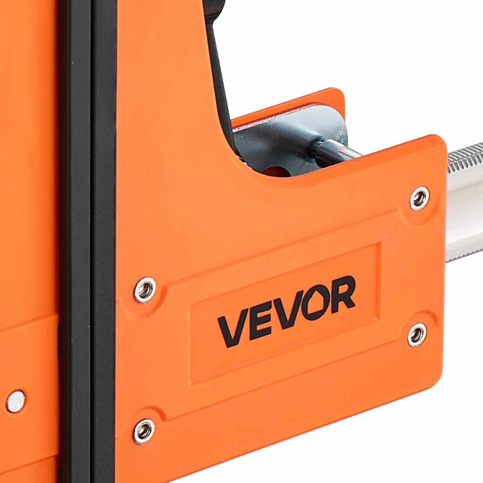 VEVOR 2 szt. Zaciski prętowe do obróbki drewna, otwór 762 mm, zestaw zacisków równoległych, zacisk F z limitem obciążenia 680 kg, głębokość 98,4 mm, obróbka metali