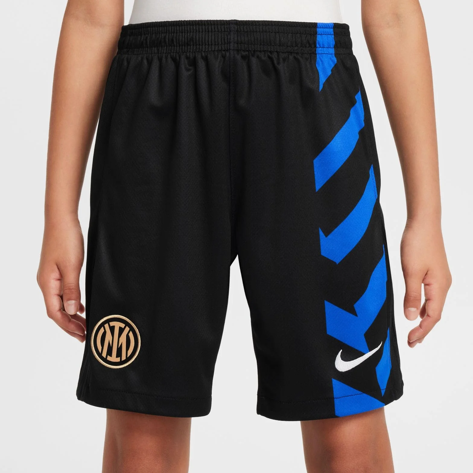 Nike Szorty Inter Milan Inter Youths NK DF Short Stad HM, Black/Lyon Blue/White, FN9188-010, XL