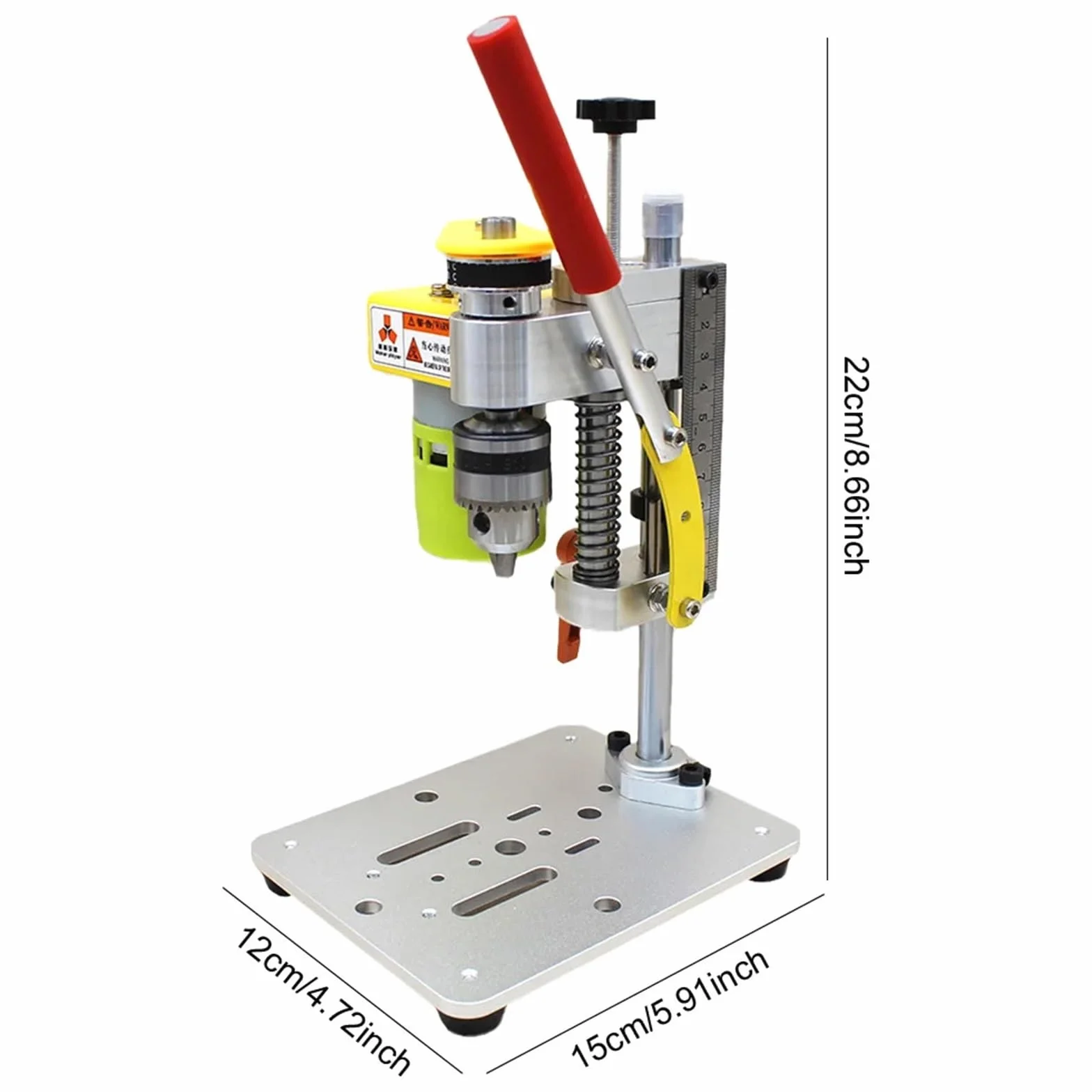 Precyzyjna wiertarka stołowa CNC Mini wiertarka stołowa przenośna wiertarka stołowa B10 Chuck DIY Metalowe drewniane narzędzie do robótek ręcznych z jadeitu