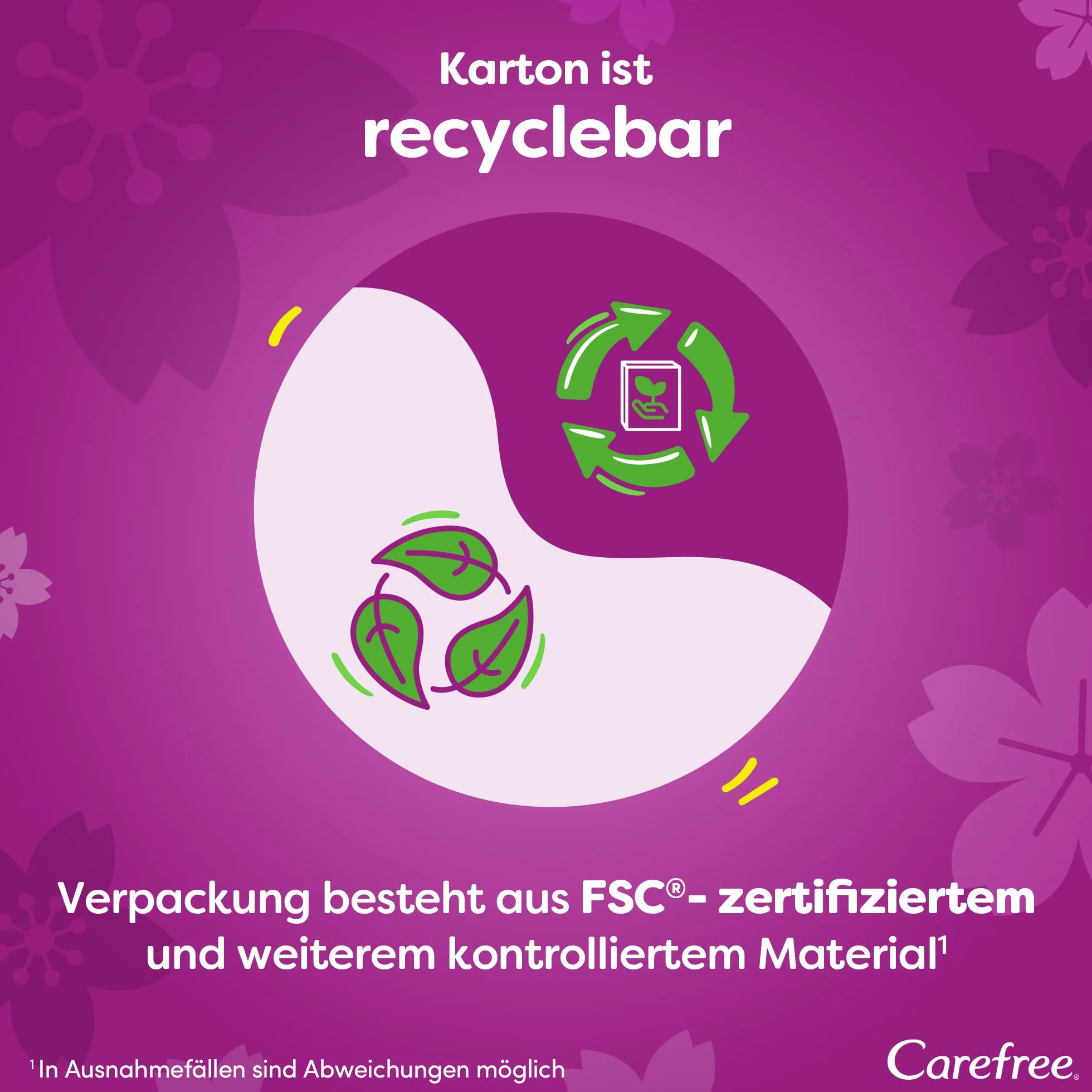 Carefree Wkładki Plus Long o świeżym zapachu (5 x 40 sztuk), super chłonne, aby natychmiast wlać płyny, rozmiar Plus Long