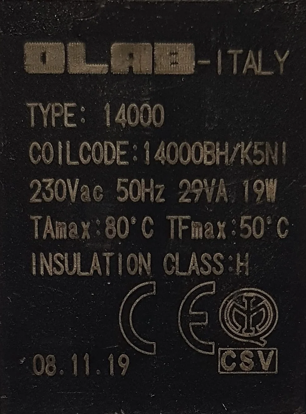 Pompa tłokowa oscylacyjna 14000 230 V OLAB