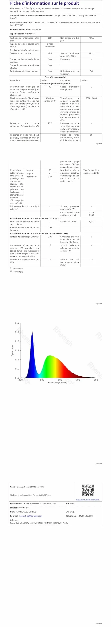 LED Żyrandol Metalowy | 2 Koła 40+60cm | 40W Lampa Wisząca Sufitowa Pierścieniami, Pilot Możliwością ściemniania 3000-6000K Lampa Wisząca Akrylowym Kloszem Sypialnia Przedpokój Czarny