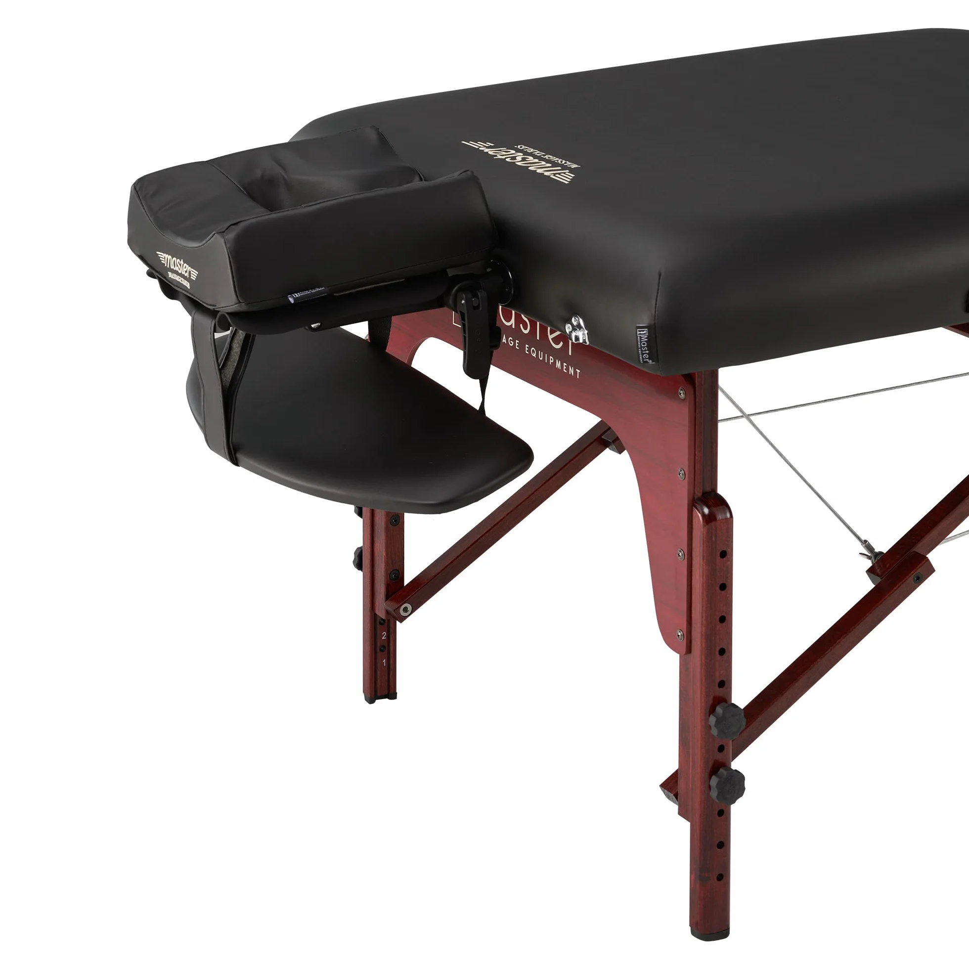 Master Massage Therma Top Mobil leżanka do masażu, podgrzewana, Reiki, składana, 71 cm, kolor czarny