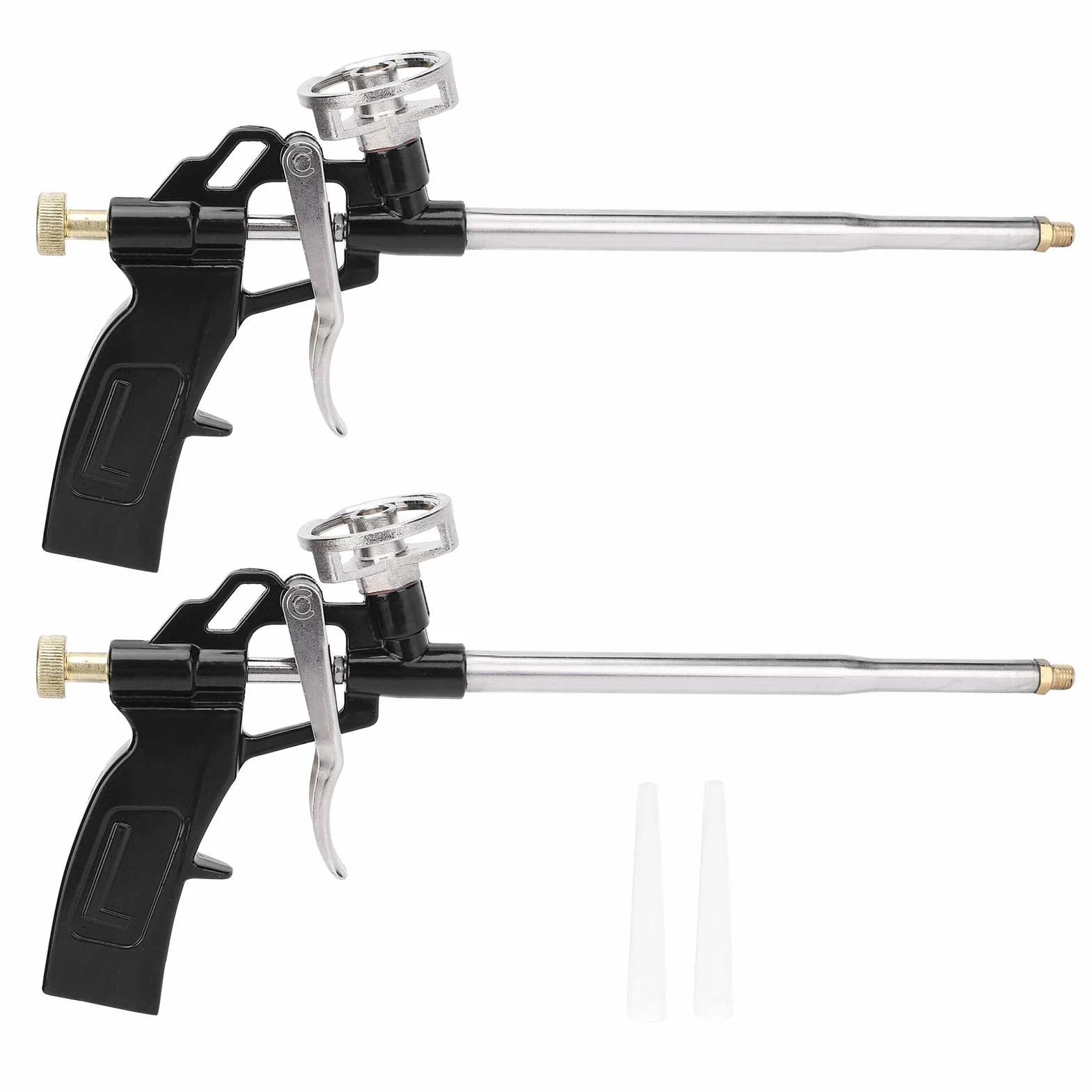 2 sztuki izolacji pistoletu piankowego do spieniania wtryskowego Expanding Sealing Applicator Tool