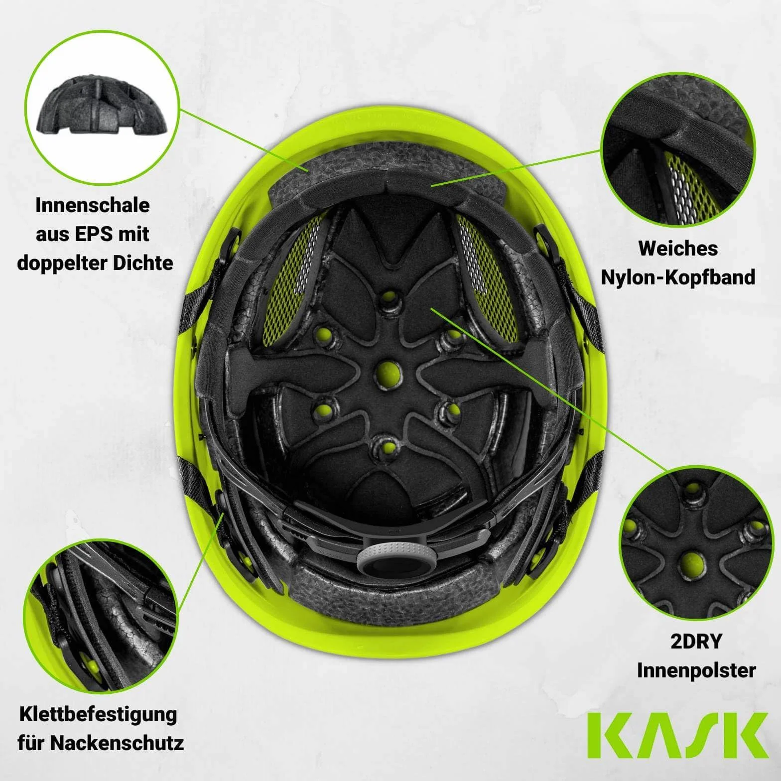 Kask Kask przemysłowy Plasma Hi Viz obwód 51-63 cm