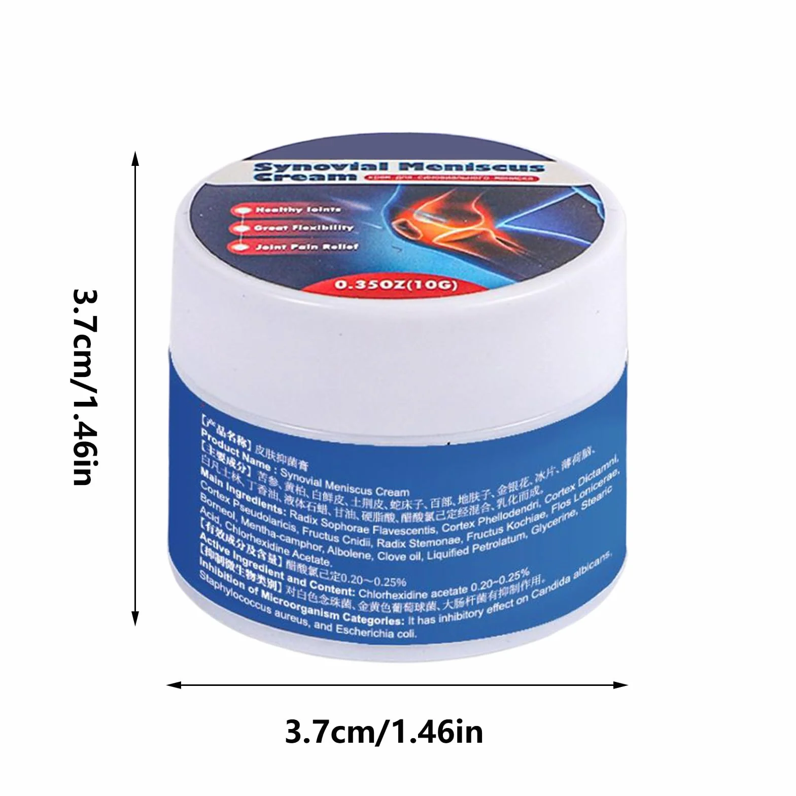 Body Joints Care Creme, krem pielęgnacyjny do stawów i mięśni, maść rozgrzewająca na kark, nadgarstki i kolana