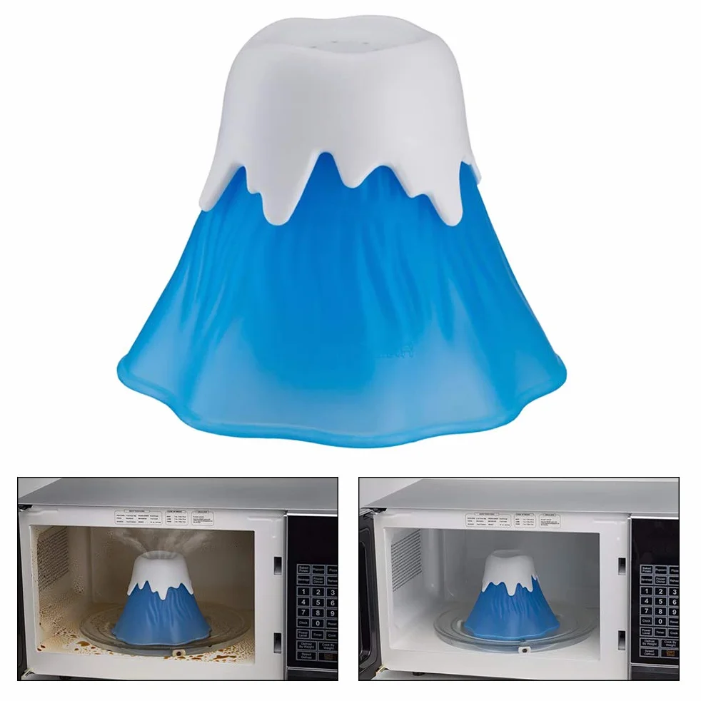 kuchenka mikrofalowa Nsteam Cleaner, wybuchający wulkan kuchenka mikrofalowa o wysokiej temperaturze gadżet kuchenny narzędzia do domowego biura