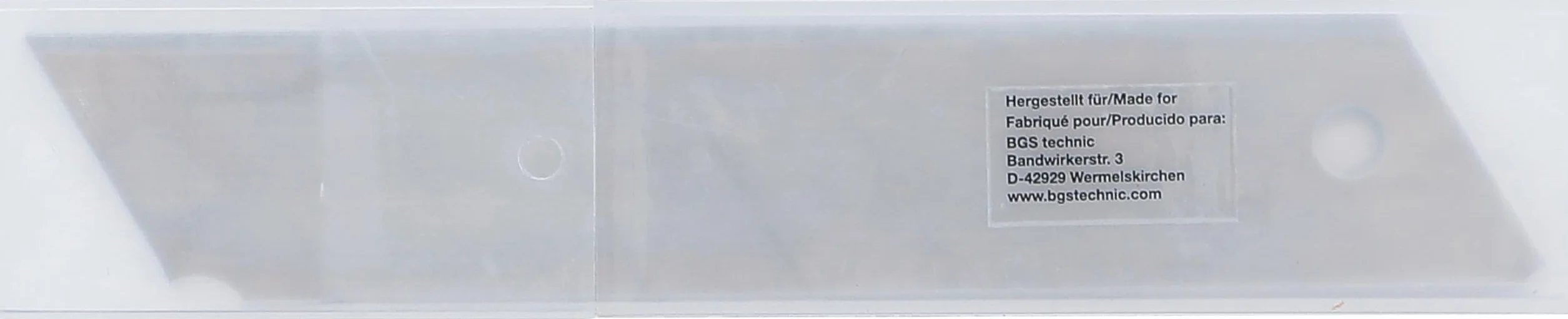 BGS 50626 | Ostrza łamane | 25 mm | 10 szt.