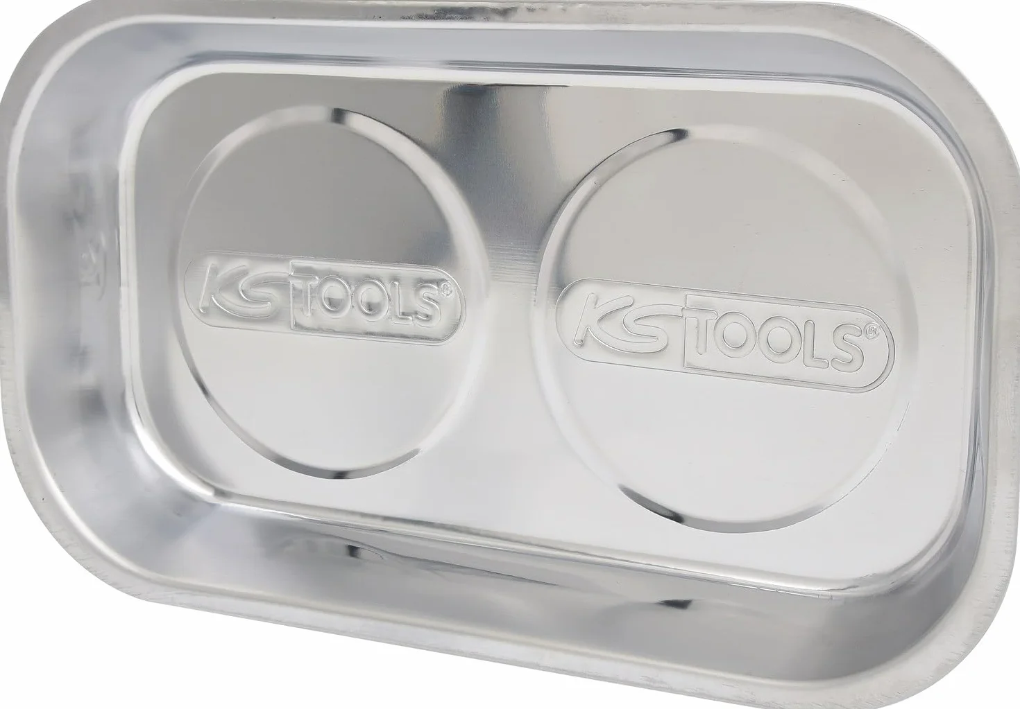 KS Tools 800.0151 Talerz magnetyczny ze stali szlachetnej, 140x240mm