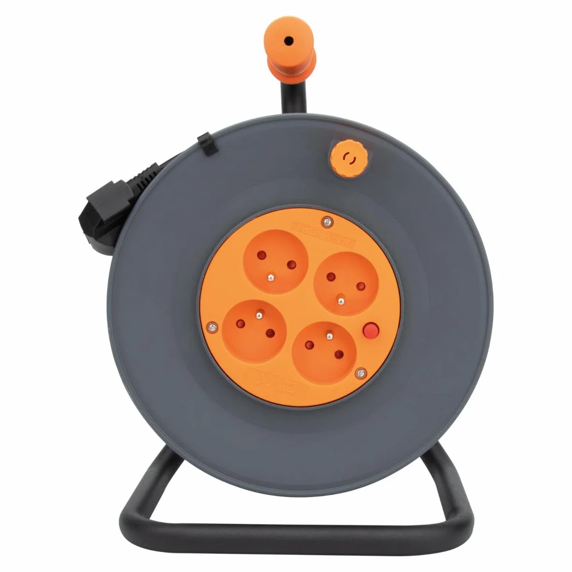 Zenitech HO5VV-F 3G1mm² 25m 4-gniazdowa bębna+wyłącznik automatyczny