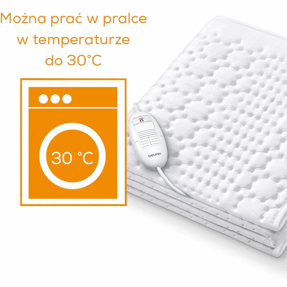 Beurer TS 19 koc podgrzewany 130 x 75 cm trzy poziomy temperatury