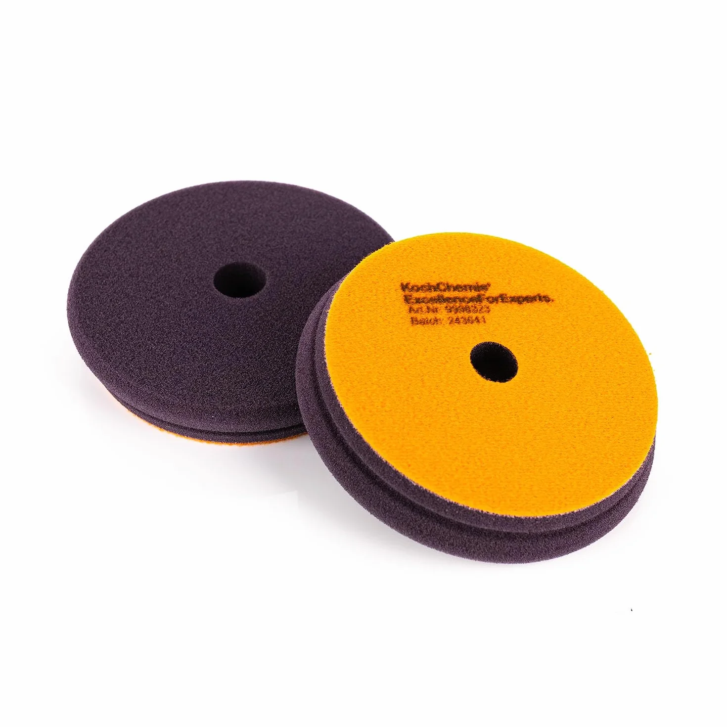 Koch-Chemie - One Cut Pad V2 - średnia gąbka ścierna do usuwania umiarkowanych warunków atmosferycznych i zadrapań; długotrwała twardość kompresji; łatwe konturowanie (126 mm x 23 mm)