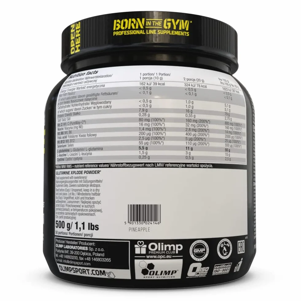 Olimp Glutamina Xplode Powder (500 g) - ananas