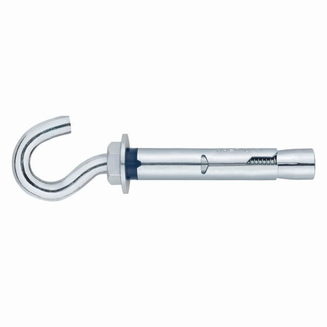 Index ACHG08C hak obrotowy, ocynkowany M6 x 45, średnica 8, 100 sztuk