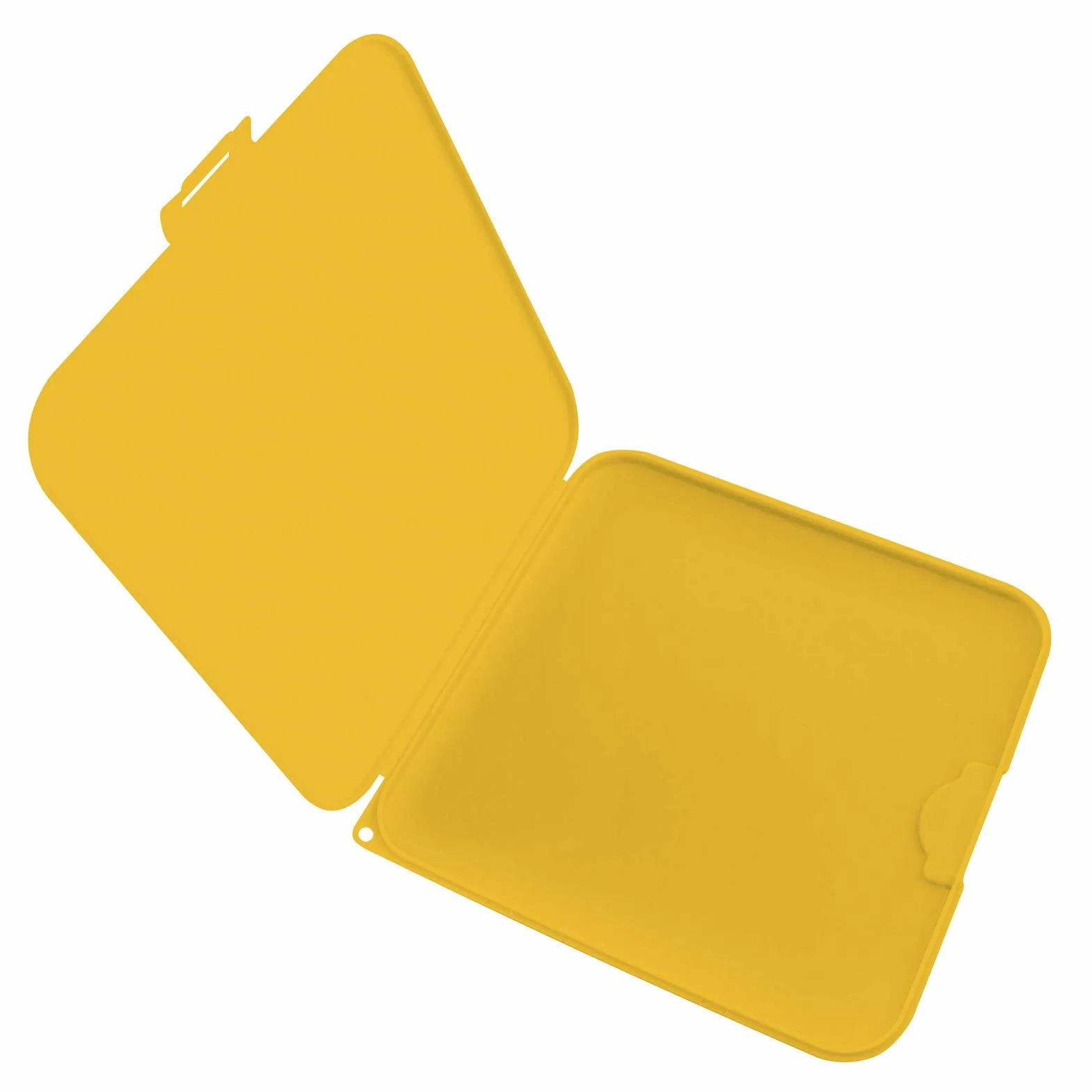 TBOC Etui na maskę – Quatratic Slim Box [żółty] do przechowywania masek, przenośny organizer z twardego tworzywa sztucznego, do jednorazowych masek, lekki i wielokrotnego użytku, do ochrony przed