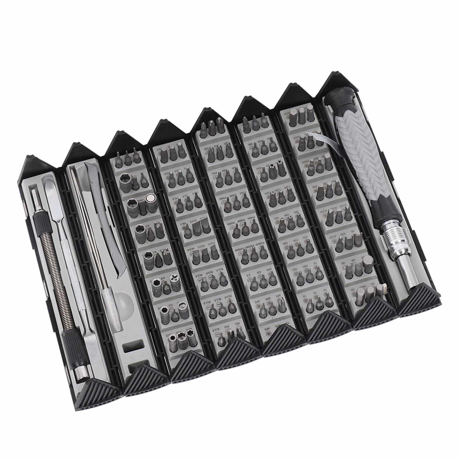 Zestaw Wkrętaków Magnetycznych 126 W 1, Przenośny Zestaw Ręcznych Wkrętaków Precyzyjnych, 120 Szt. Końcówek Wkrętaków Magnetyczny Mini Zestaw Narzędzi Naprawczych Napraw