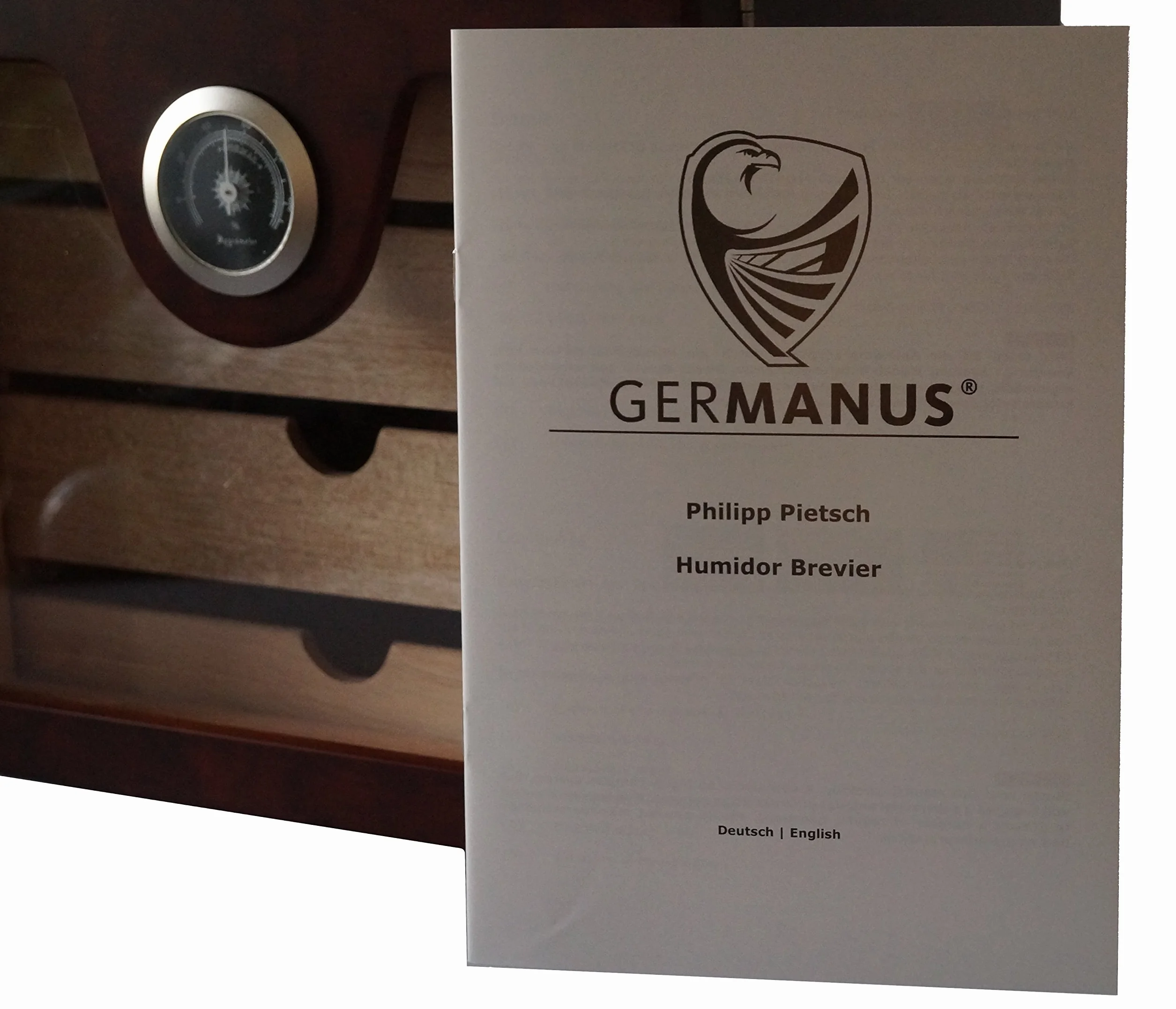 GERMANUS Humidor do cygar, podstawa (brązowa)