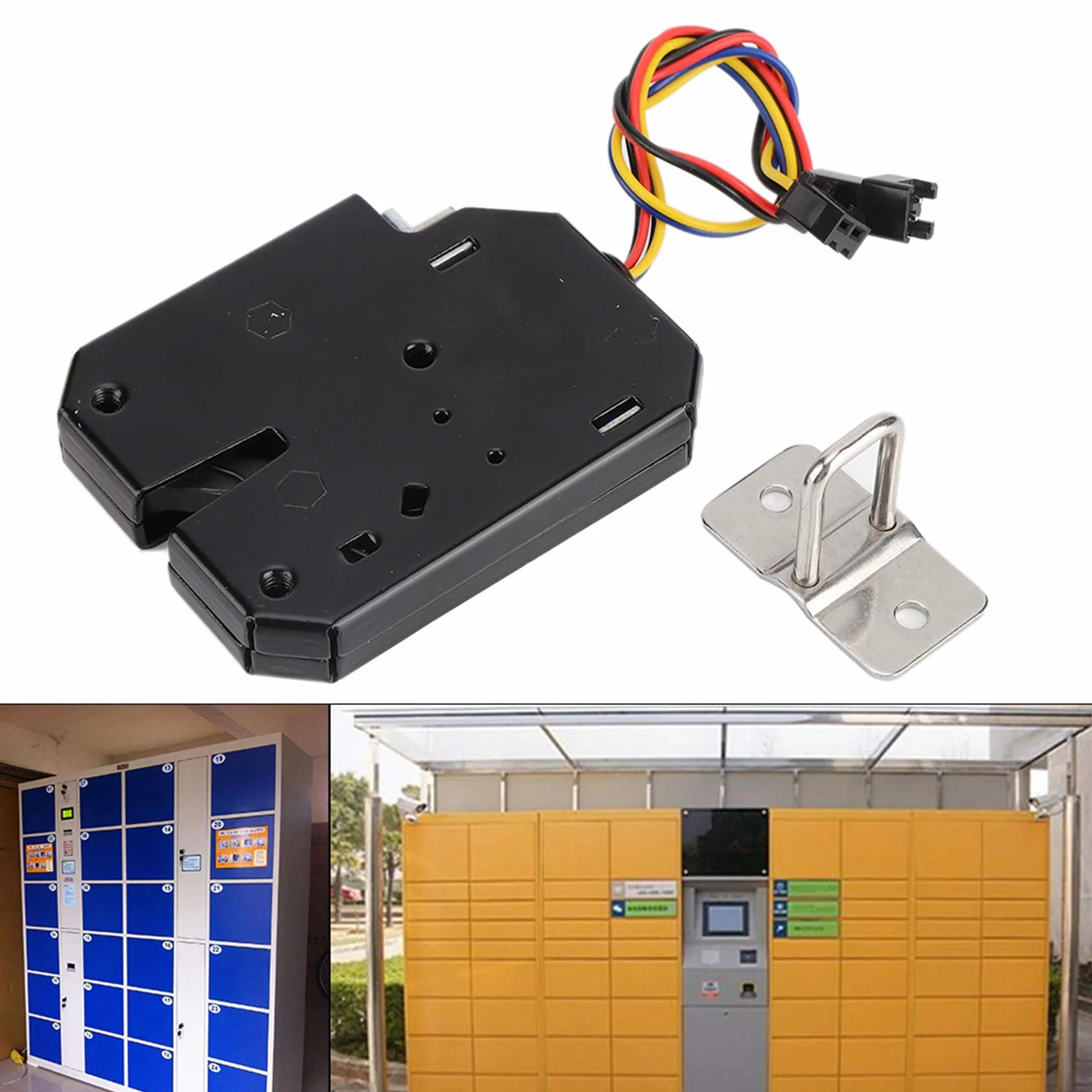 Elektroniczny Zamek do Szafki, Zamek do Sterowania Zasilaniem DC 12V do Szafki do Szafki na Spiżarnię, Elektryczny Zamek Magnetyczny Elektromagnes
