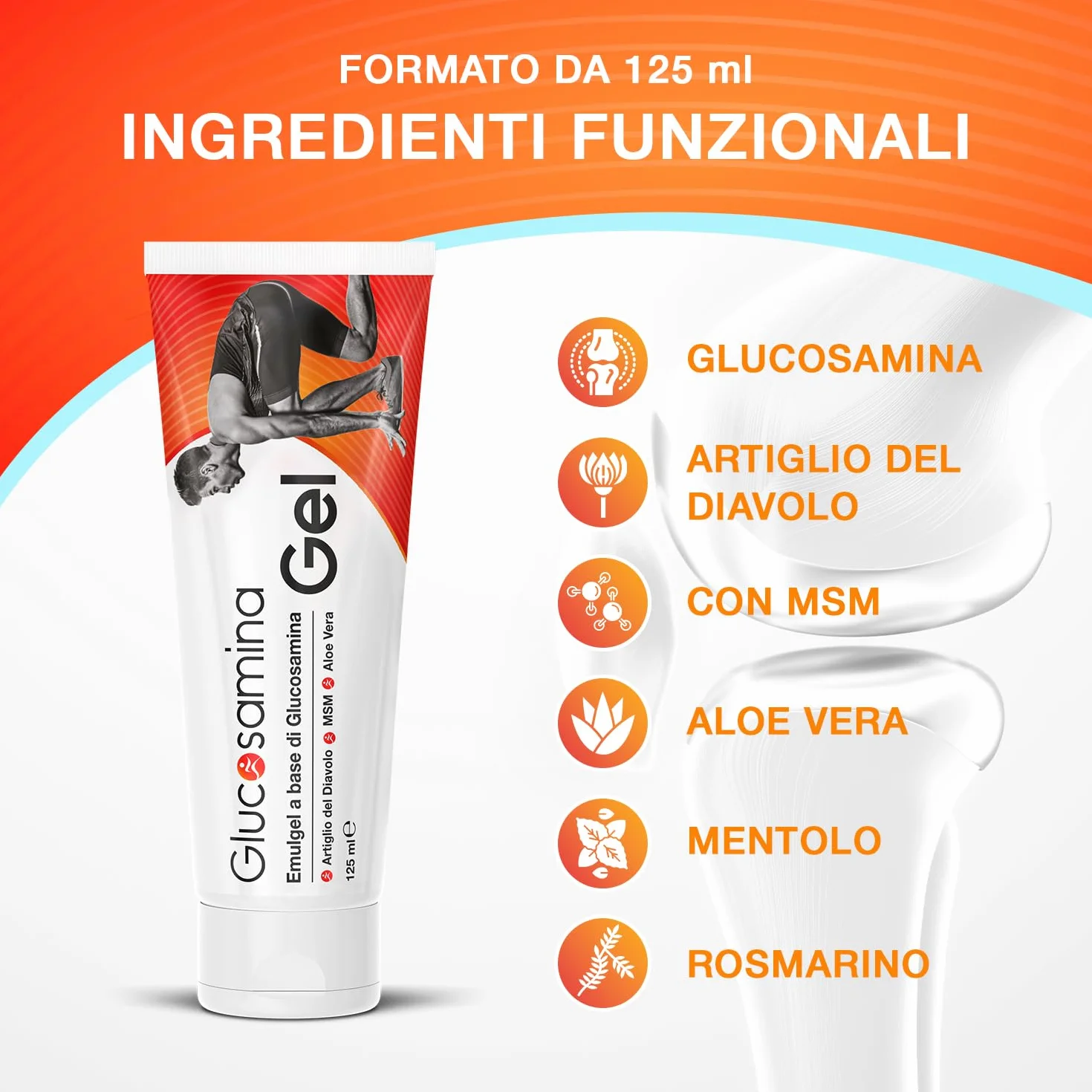 Glukozamina Żel, 125 ml