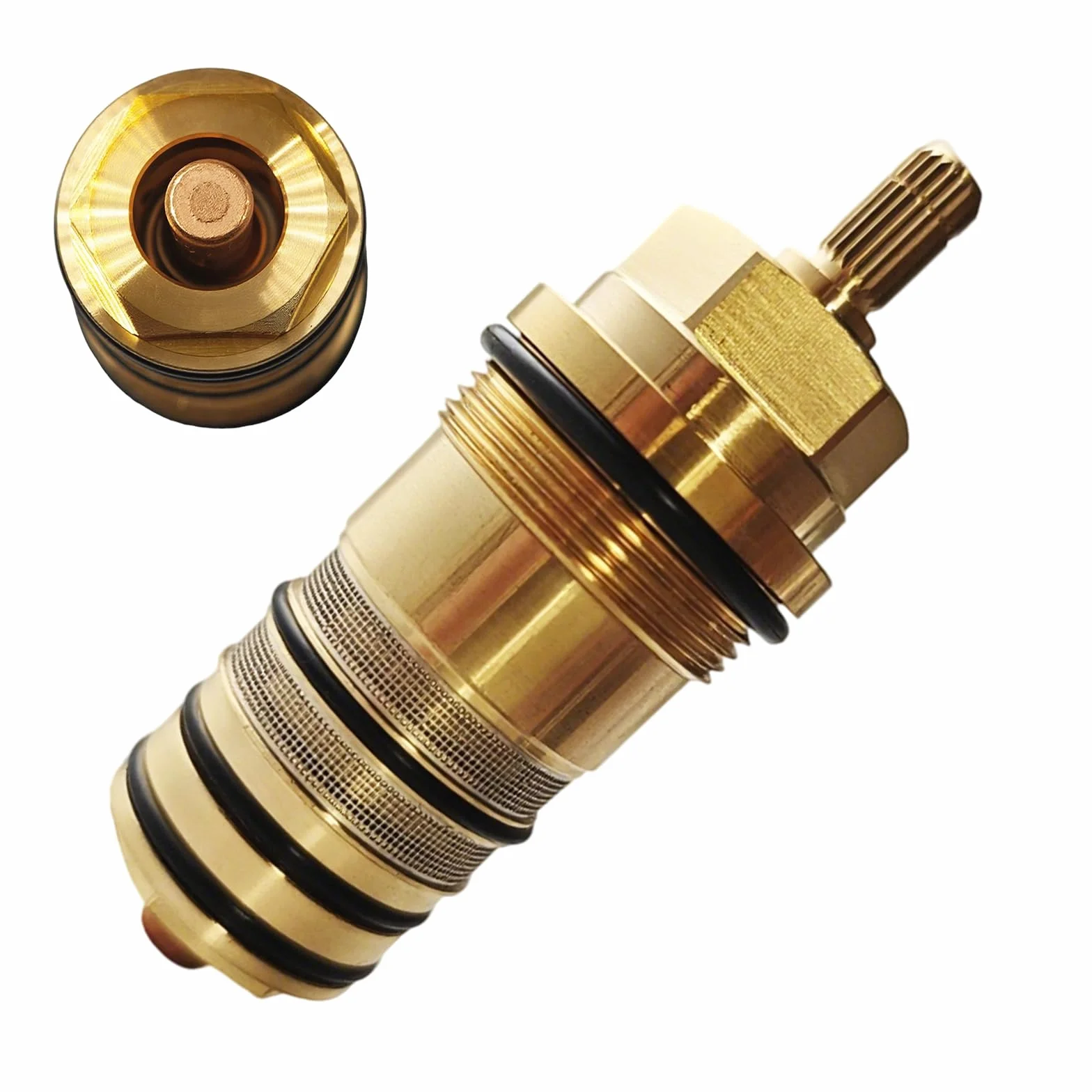 Termostat prysznicowy z mosiądzu 3/4" Hansgrohe Ecostat zawór zamienny
