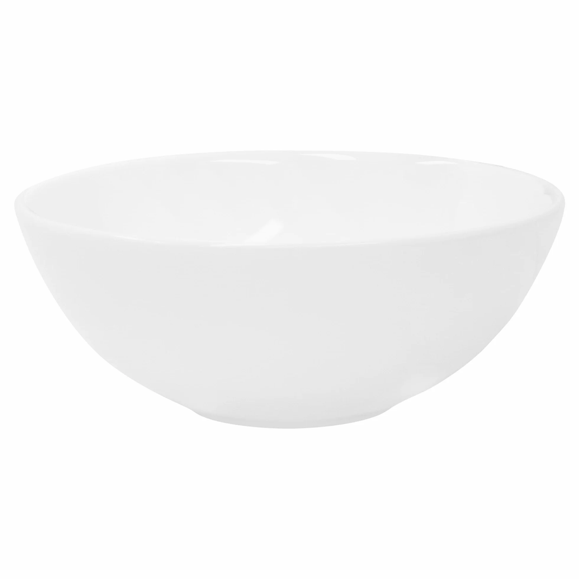 ML-Design Umywalka ceramiczna w polyskujacej bieli Ø 28x11,6 cm okragla nablatowa z otworem odplywowym idealna do nowoczesnej lazienki lub toalety goscinnej w polaczeniu z szafka podumywalkowa