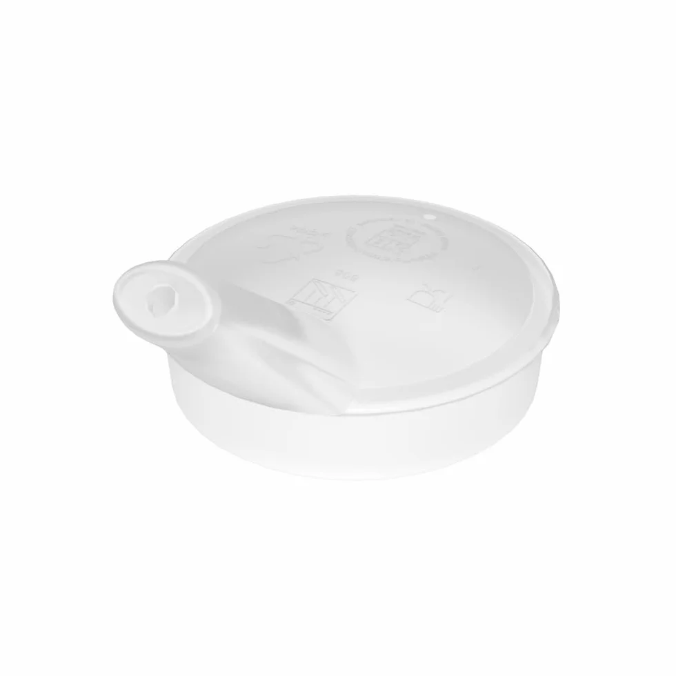 Ornamin Kubek z dwoma uchwytami ze stożkiem wewnętrznym, 140 ml, żółty, z wylewką i małym otworem (model 815 + 806) | pomoc do picia