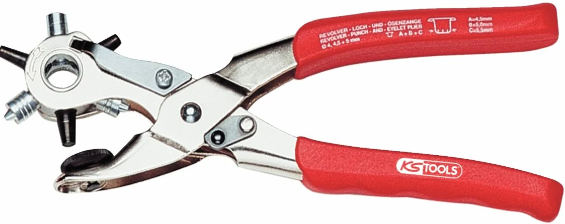 KS Tools 118.0042 Szczypce rewolwerowe i oczkowe, 220mm