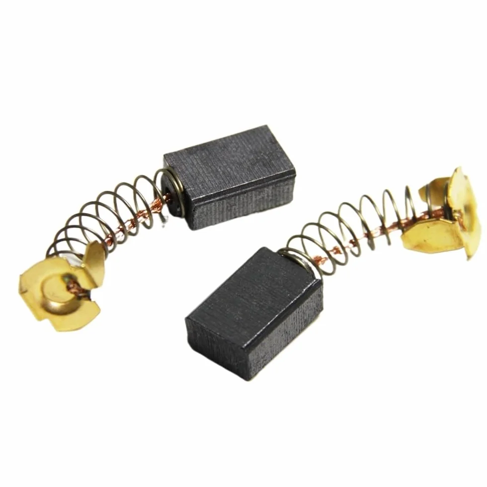 5 par szczotek węglowych CB100 CB103 6 x 10 x 15 mm do elektronarzędzi 1001 2106 4200N 5800N 9405N części zamienne do silników elektrycznych